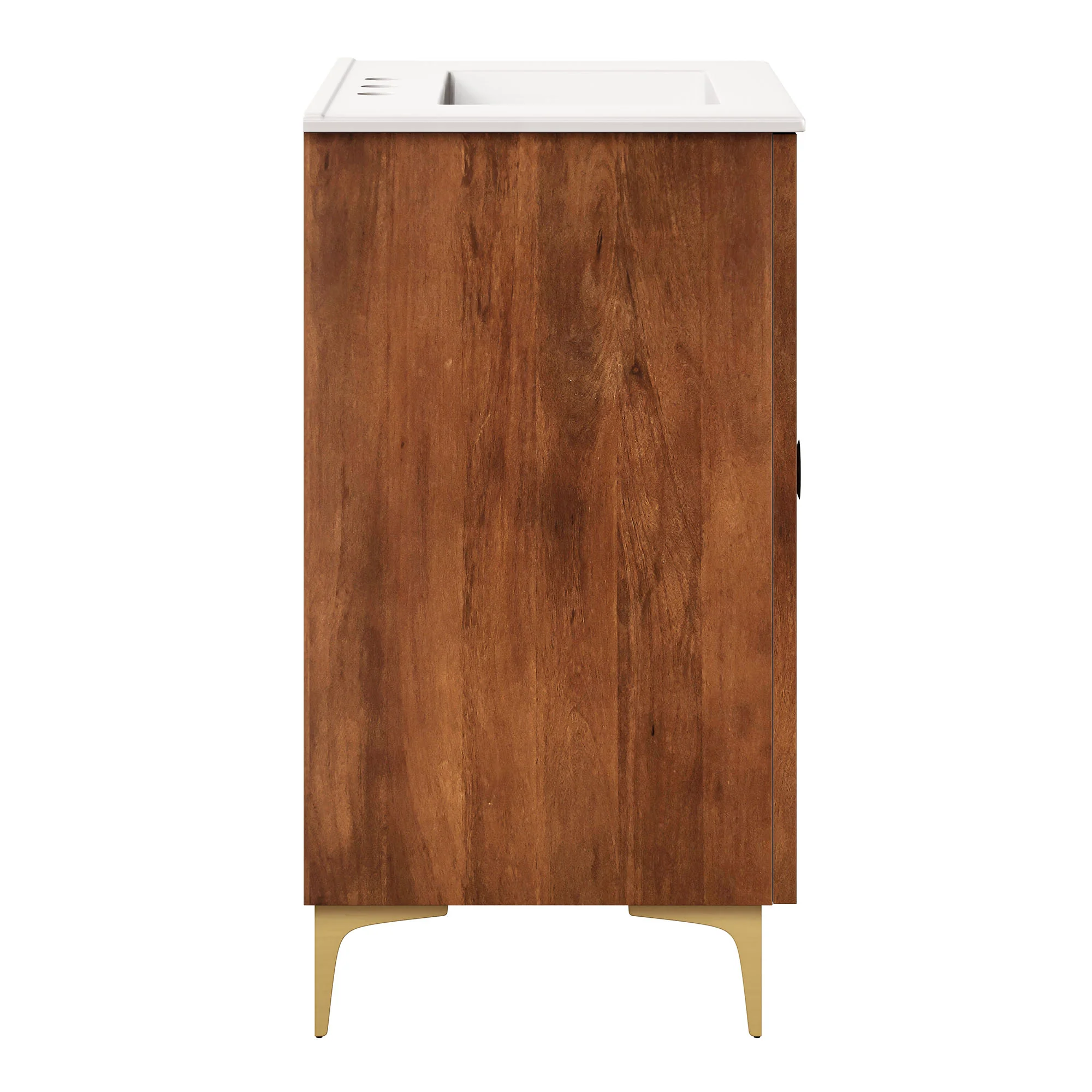 Vernon 30" Fluted Wood Vanity Cabinet With Sink by Modway - Image 13
