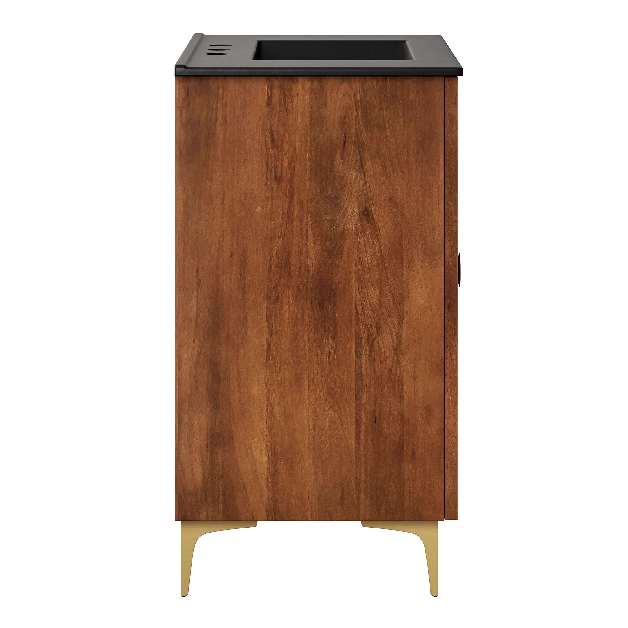 Vernon 30" Fluted Wood Vanity Cabinet With Sink by Modway - Image 4
