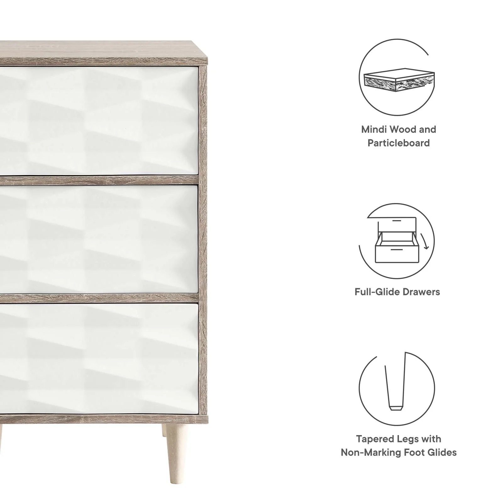 Vespera 3-Drawer Chest By Modway - MOD-7081 - Image 7