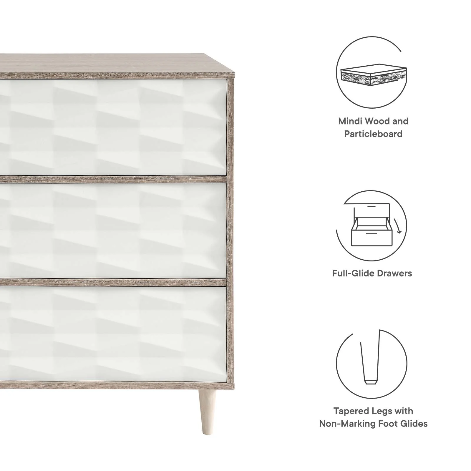 Vespera 6-Drawer Dresser By Modway - MOD-7083 - Image 6