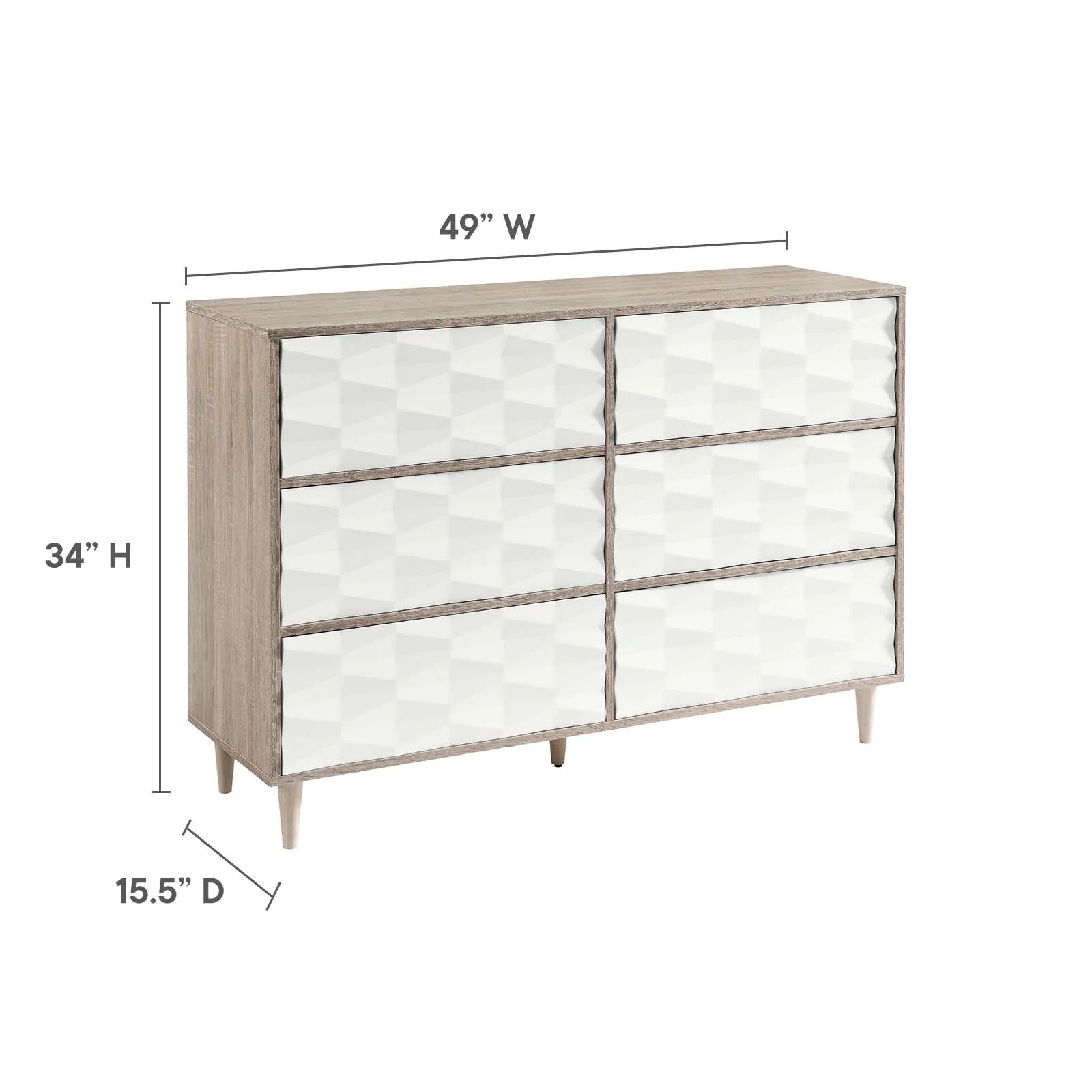 Vespera 6-Drawer Dresser By Modway - MOD-7083 - Image 7