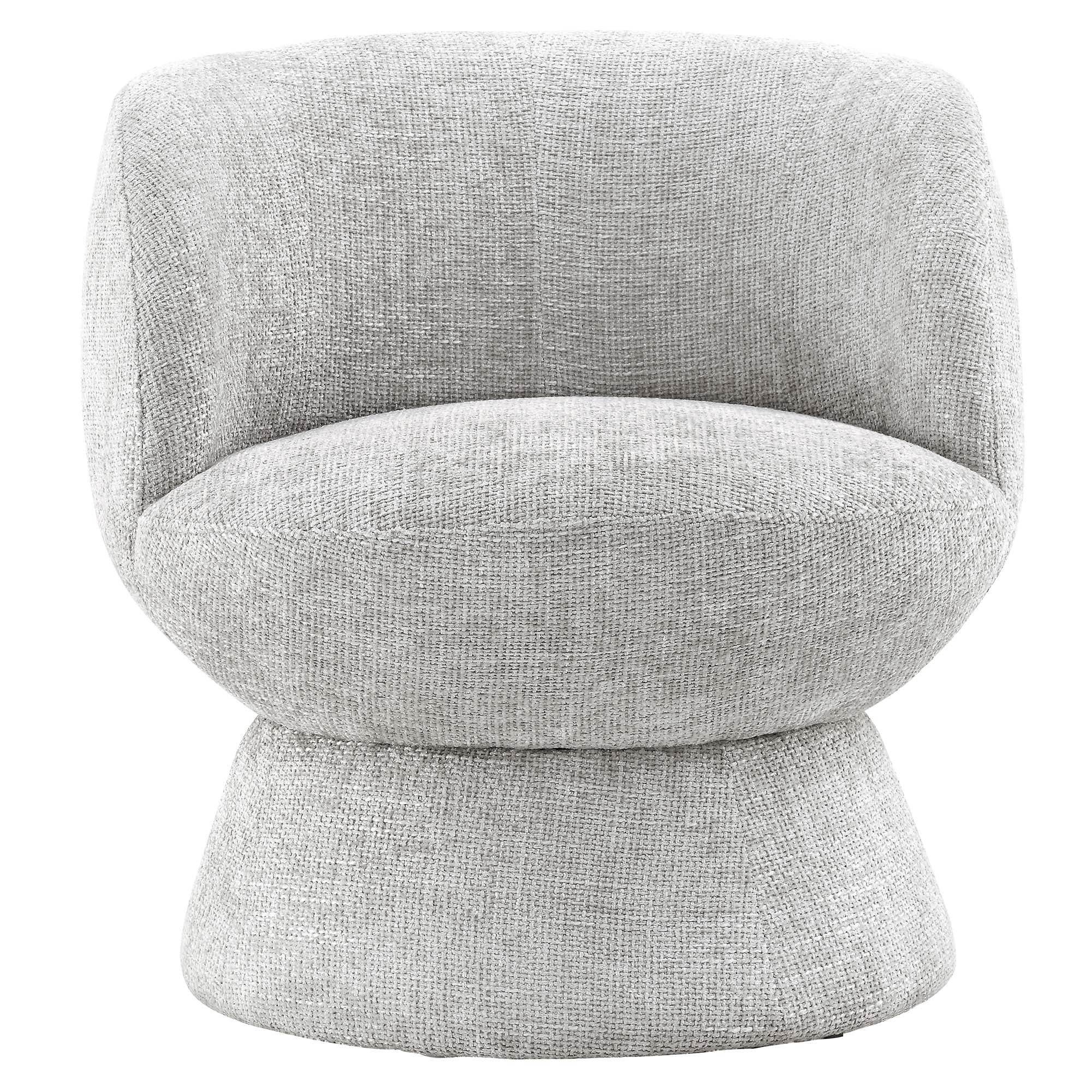 Vesta Chenille Fabric Upholstered Swivel Chair by Modway - Image 13