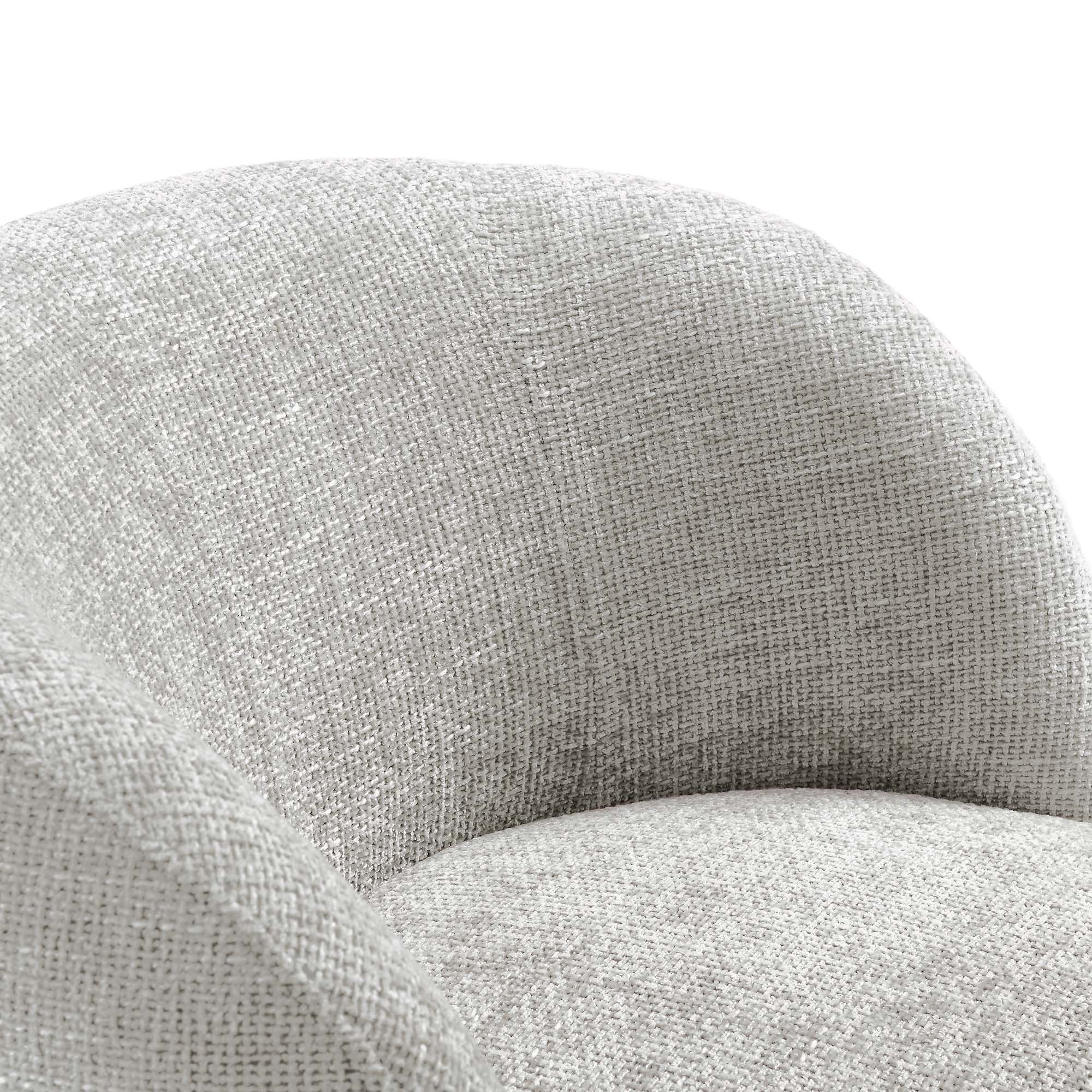 Vesta Chenille Fabric Upholstered Swivel Chair by Modway - Image 14