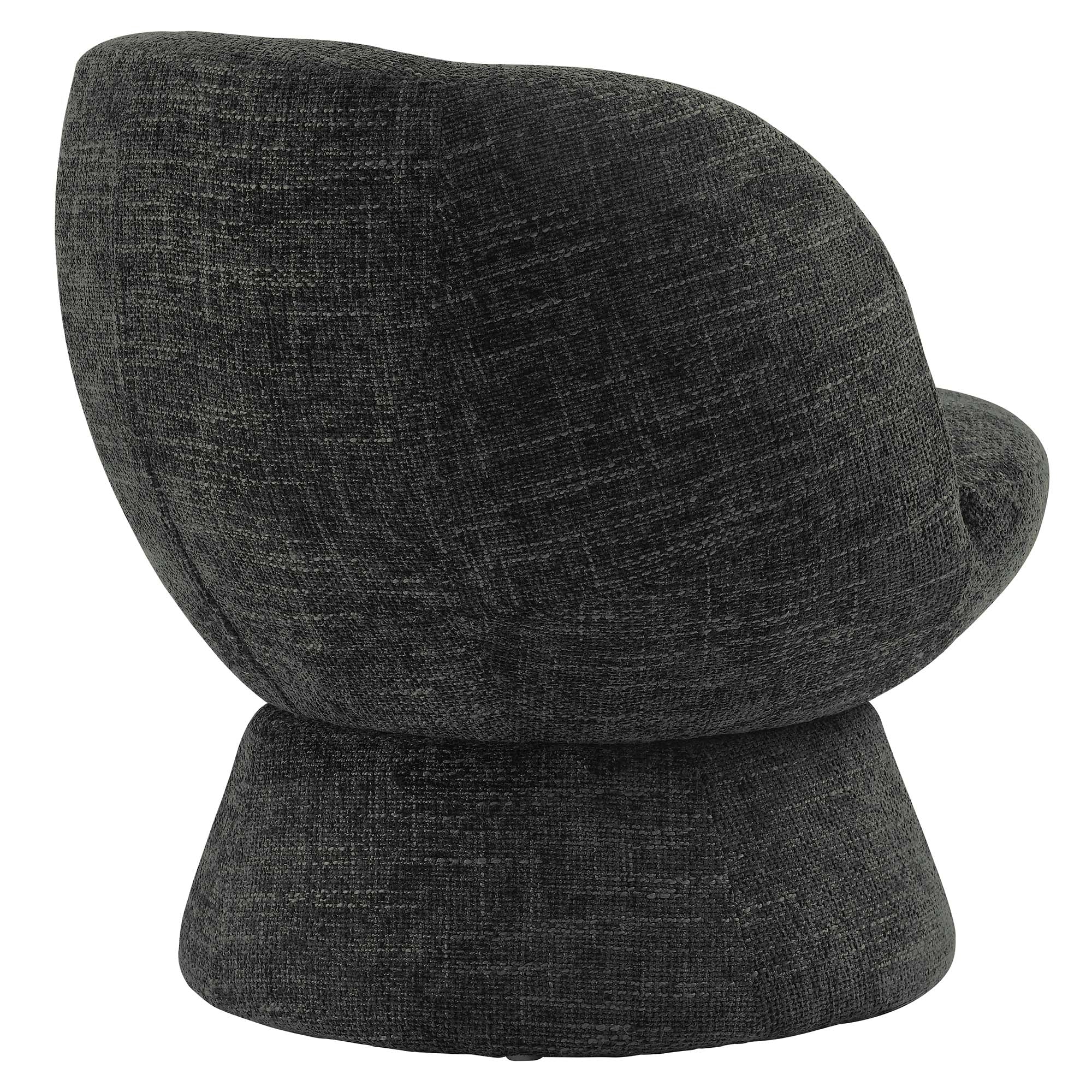 Vesta Chenille Fabric Upholstered Swivel Chair by Modway - Image 4