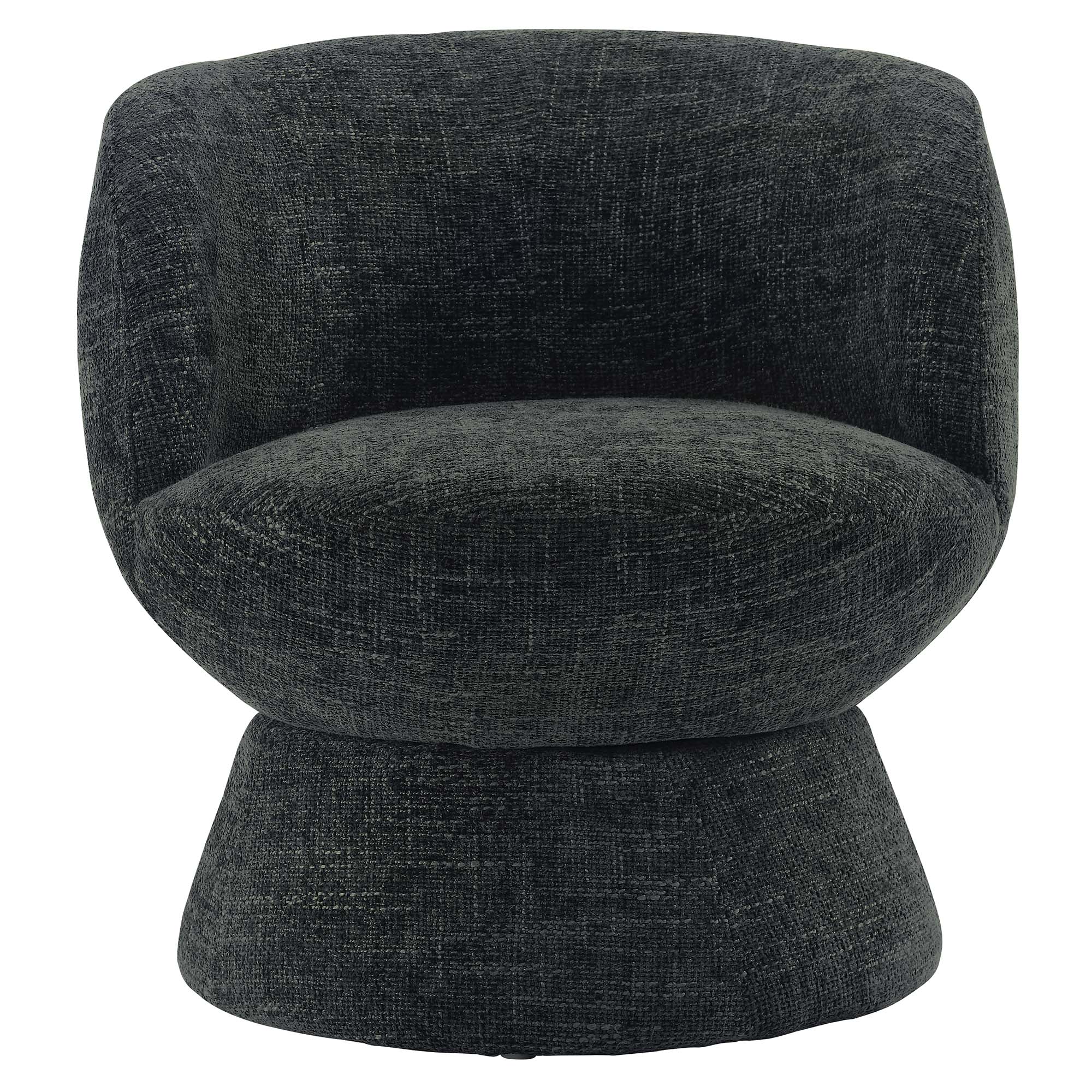 Vesta Chenille Fabric Upholstered Swivel Chair by Modway - Image 5