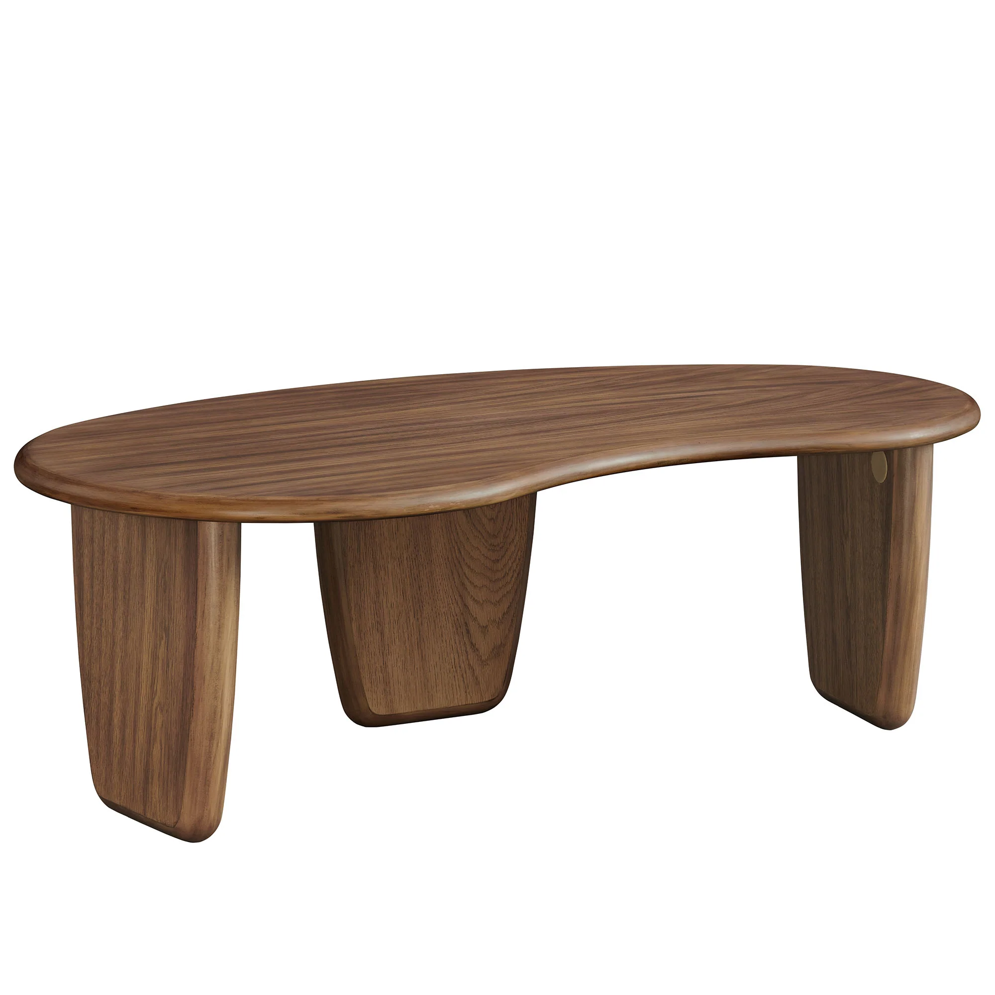 Vetra Kidney-Shaped Free Coffee Table by Modway - Image 11