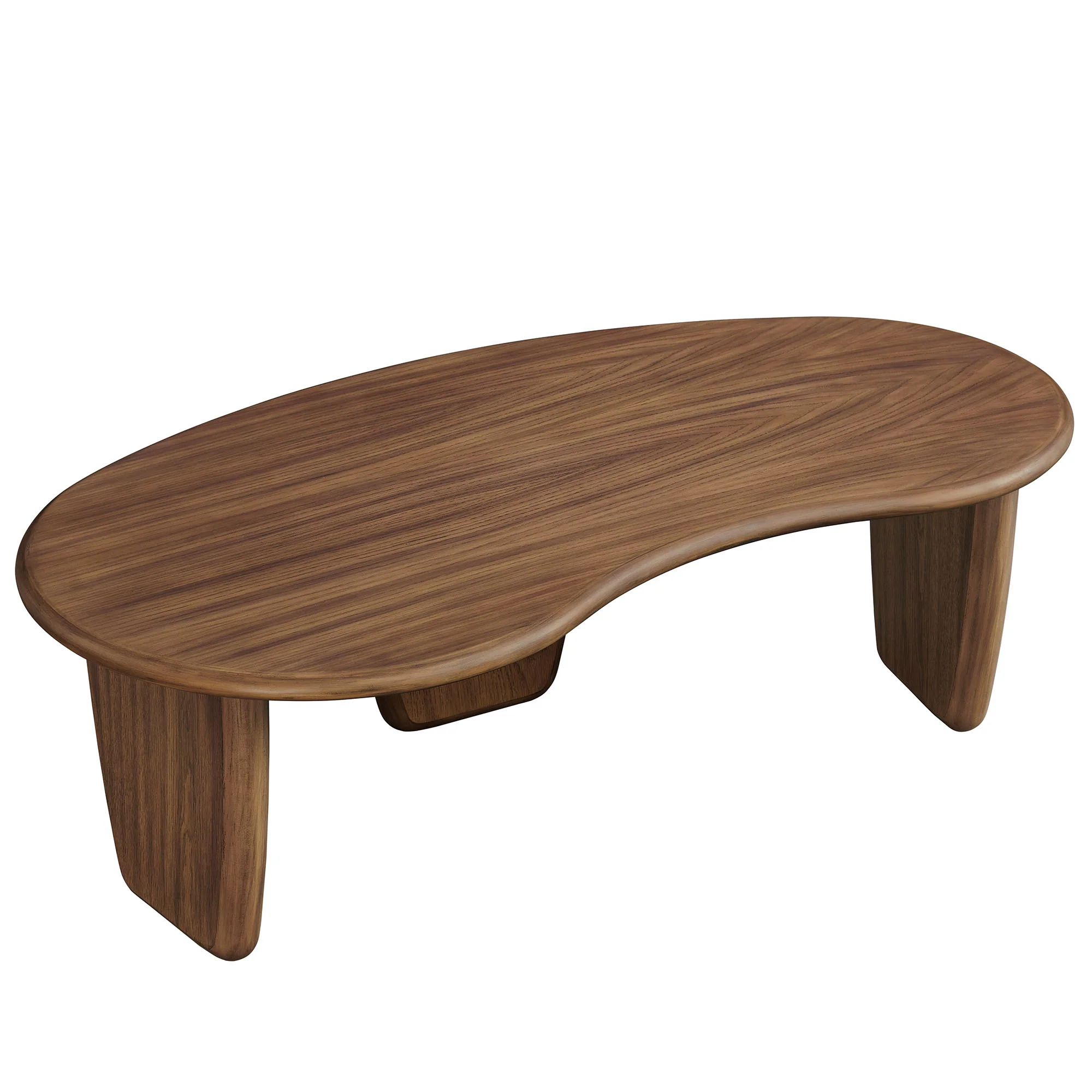 Vetra Kidney-Shaped Free Coffee Table by Modway - Image 13