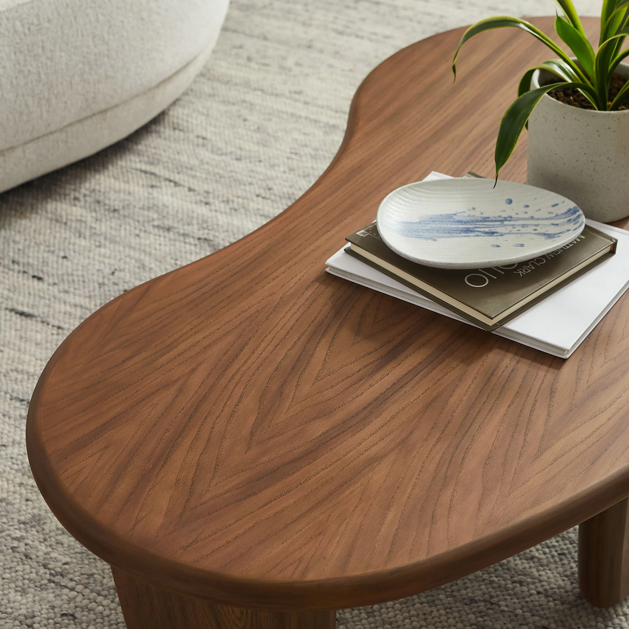 Vetra Kidney-Shaped Free Coffee Table by Modway - Image 17
