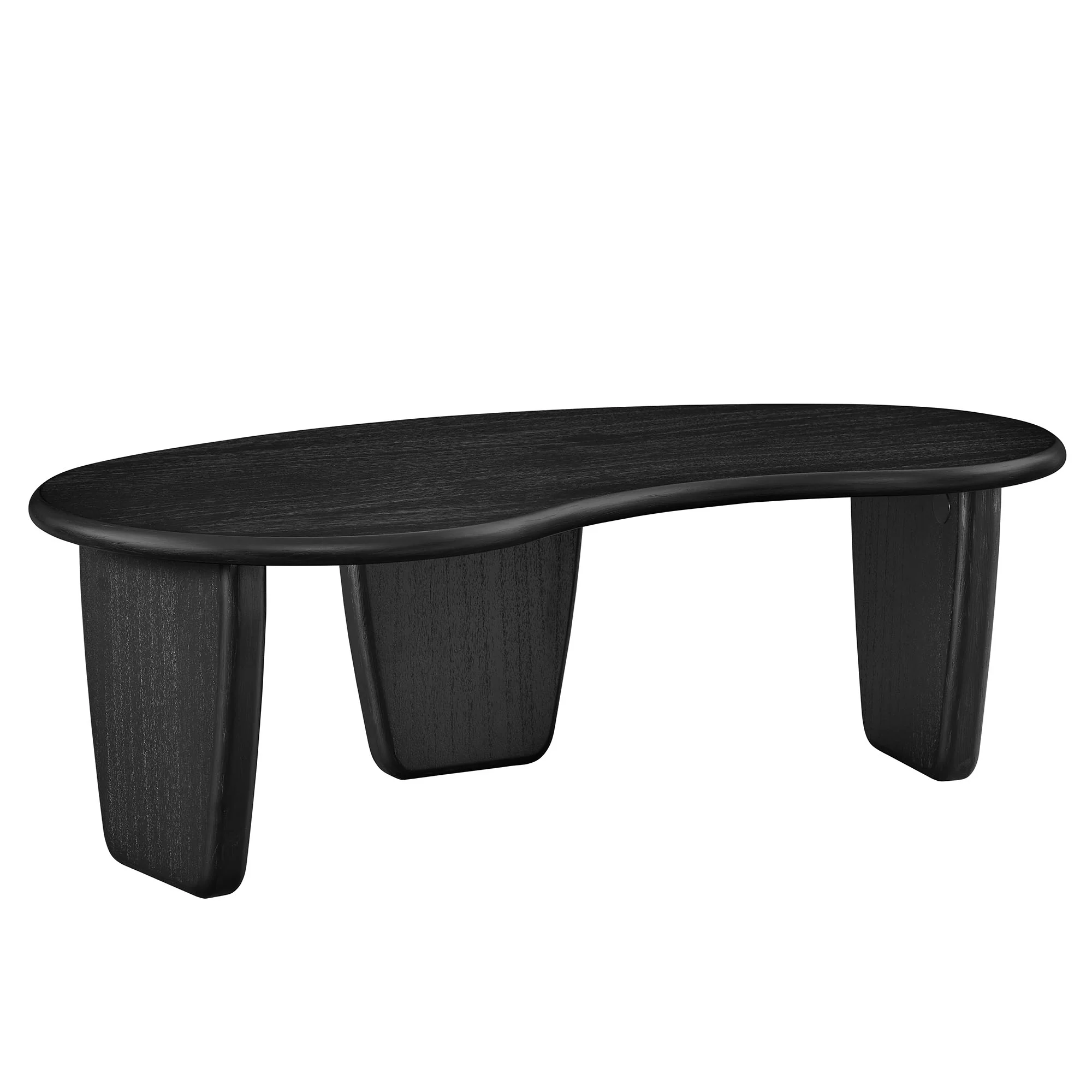 Vetra Kidney-Shaped Free Coffee Table by Modway - Image 2