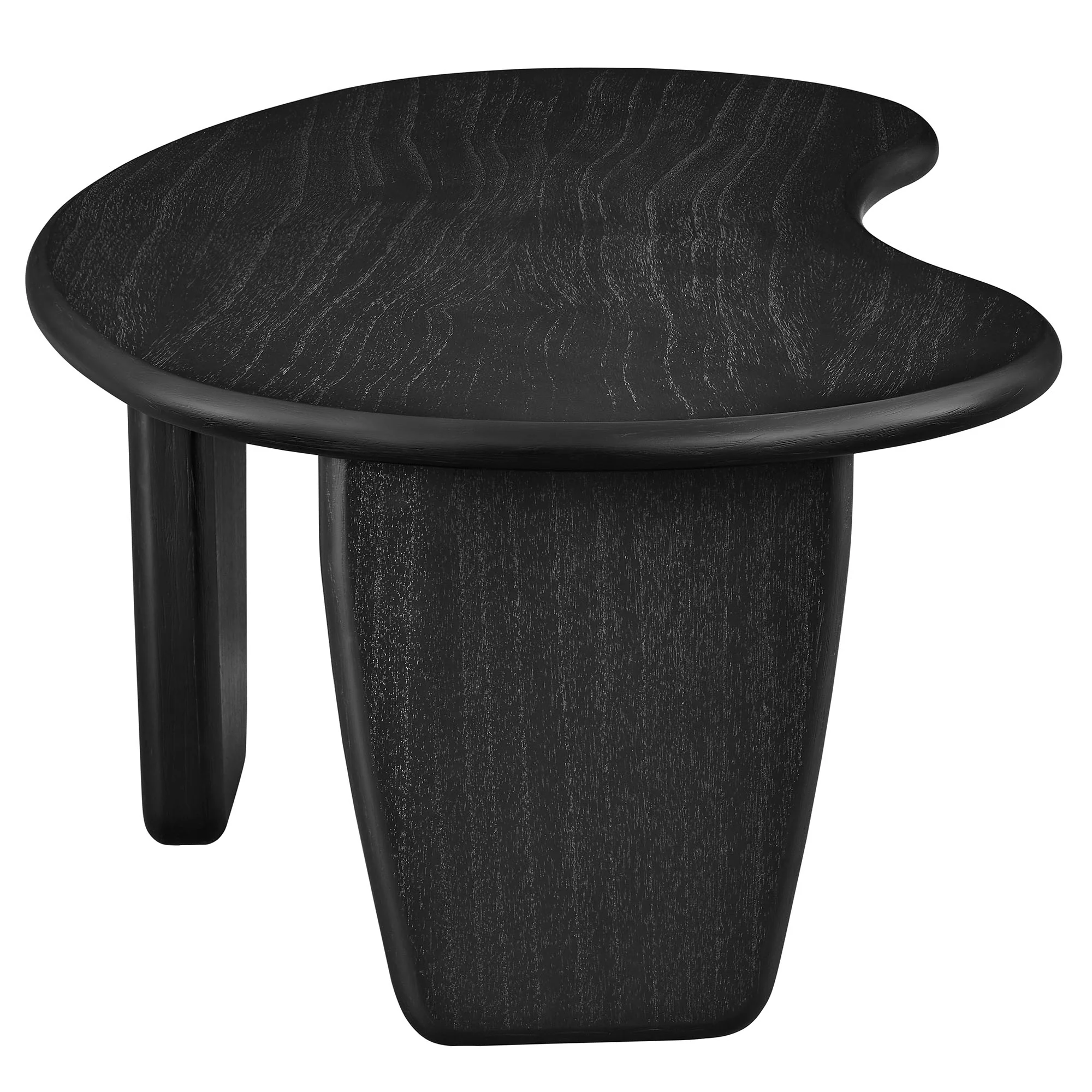 Vetra Kidney-Shaped Free Coffee Table by Modway - Image 3