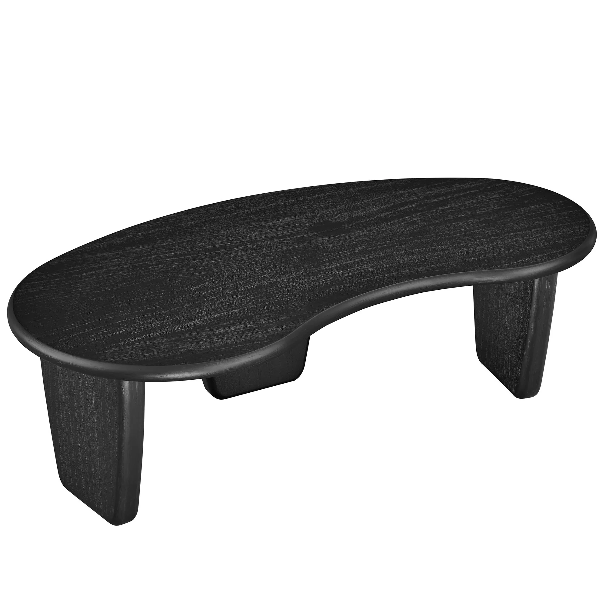 Vetra Kidney-Shaped Free Coffee Table by Modway - Image 4