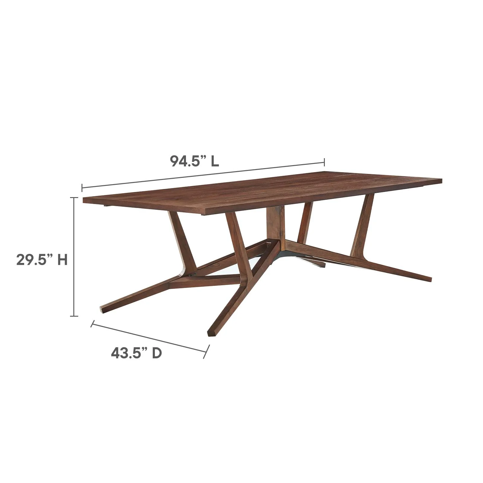 Victor 95” Dining Room Table By Modway - EEI-6227 - Image 3