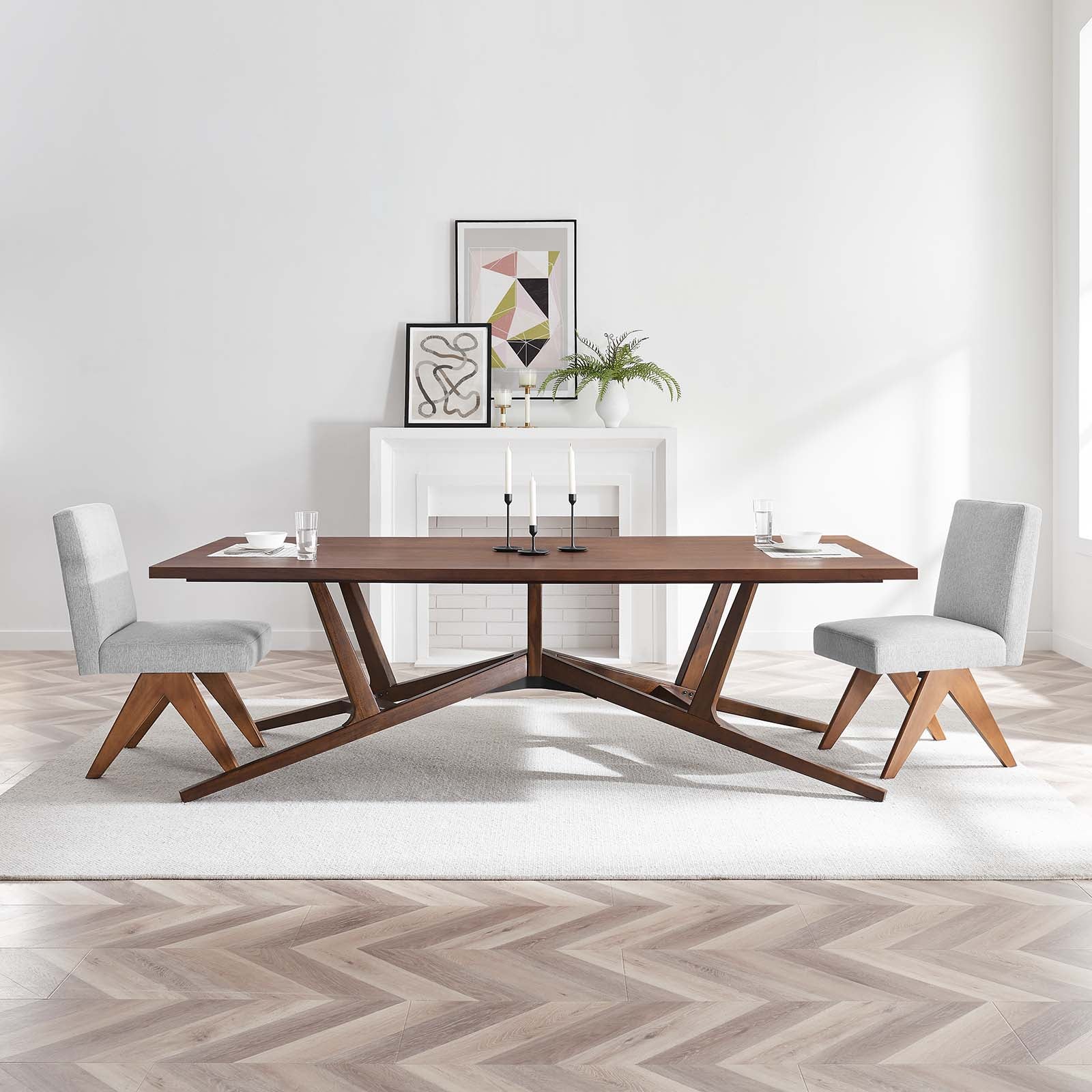 Victor 95” Dining Room Table By Modway - EEI-6227 - Image 4