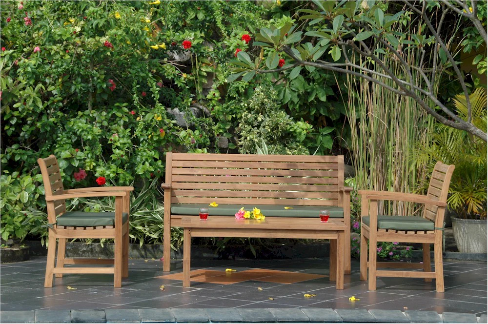 Victoria Montage 4-Pieces Conversation Set  By Anderson Teak - Image 3