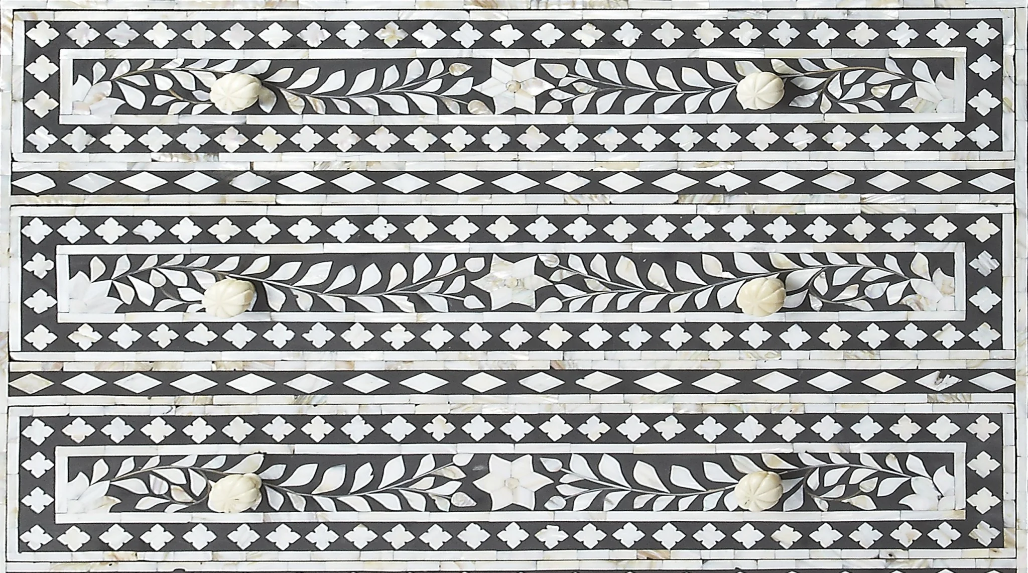 Victoria Mother Of Pearl Drawer Chest By Homeroots - Image 3