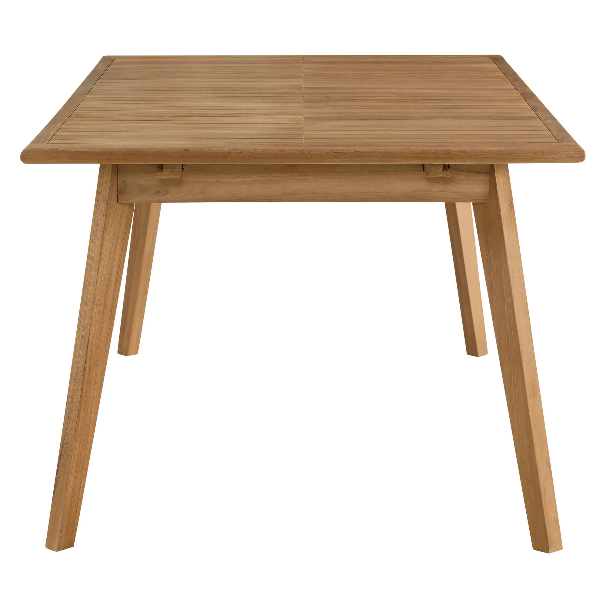 Vienna Outdoor Patio Teak Wood Extendable Dining Table by Modway - Image 4