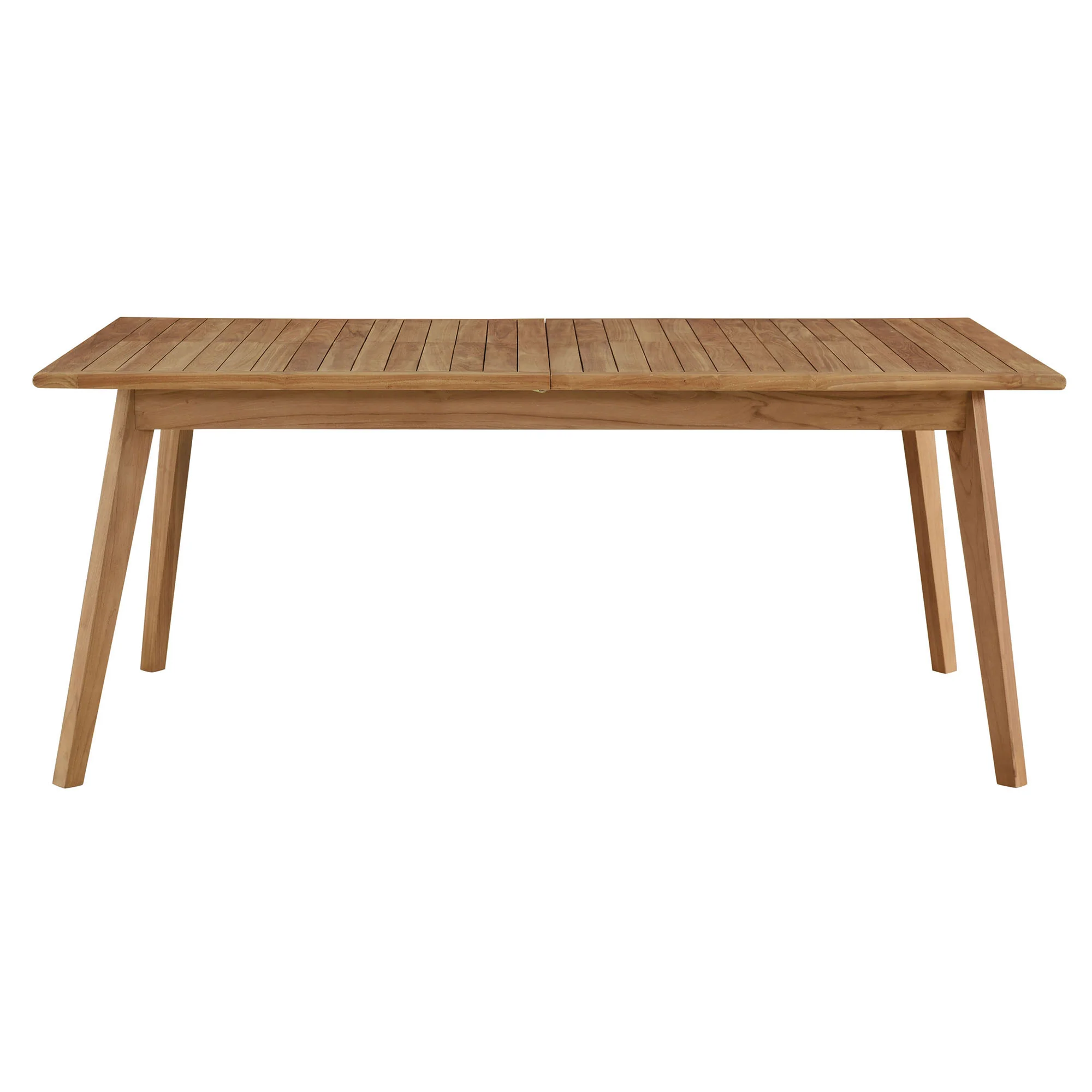 Vienna Outdoor Patio Teak Wood Extendable Dining Table by Modway - Image 5