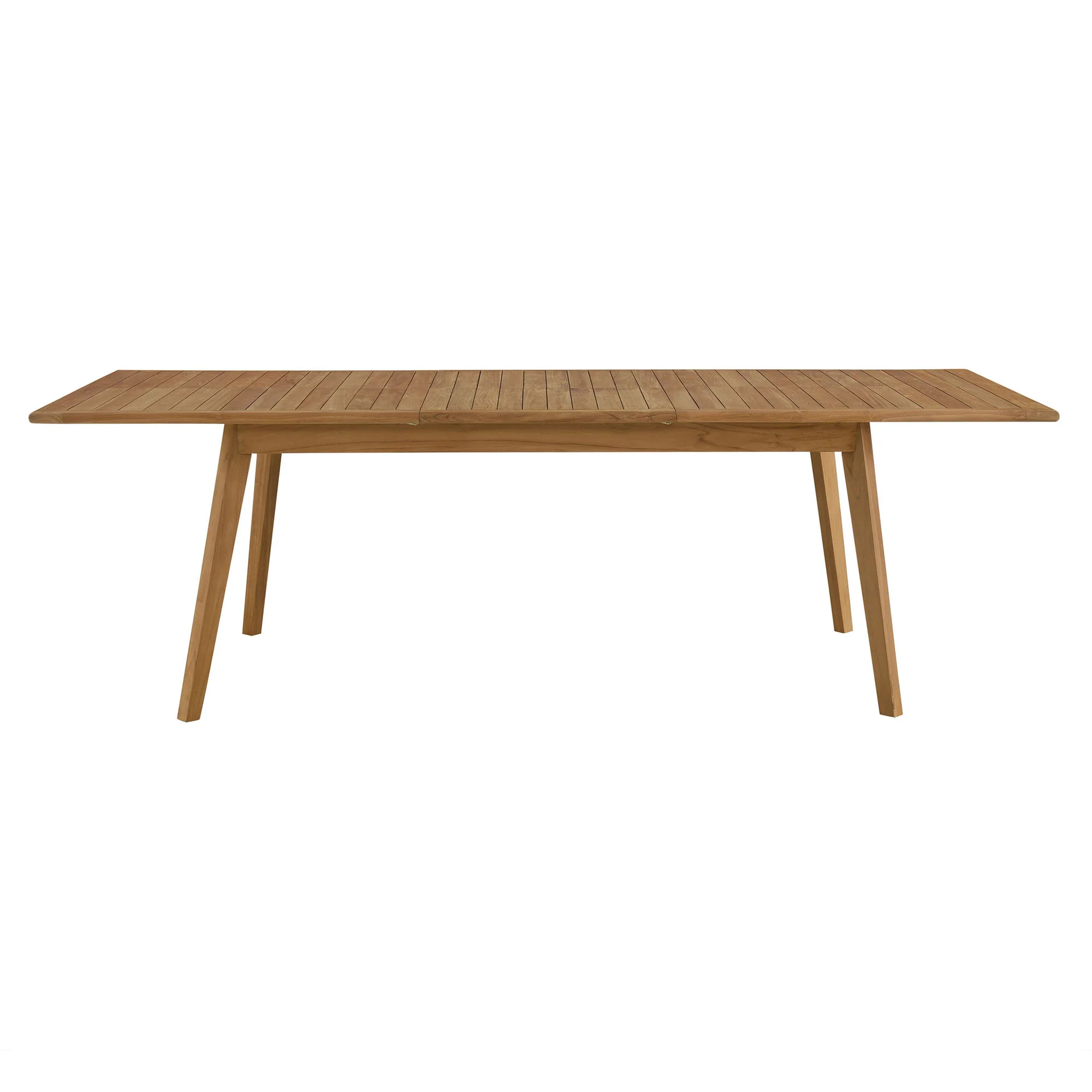 Vienna Outdoor Patio Teak Wood Extendable Dining Table by Modway - Image 7