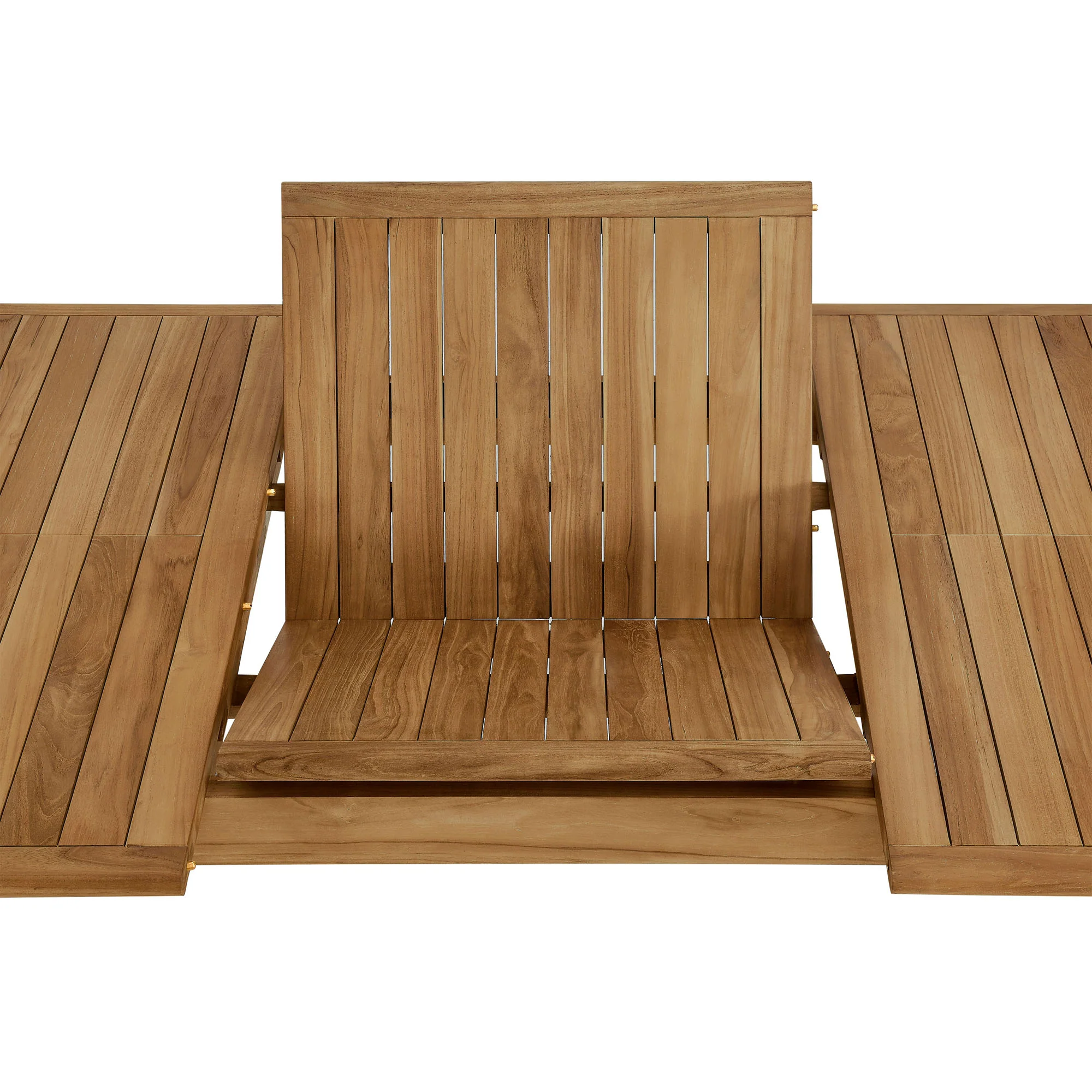 Vienna Outdoor Patio Teak Wood Extendable Dining Table by Modway - Image 8