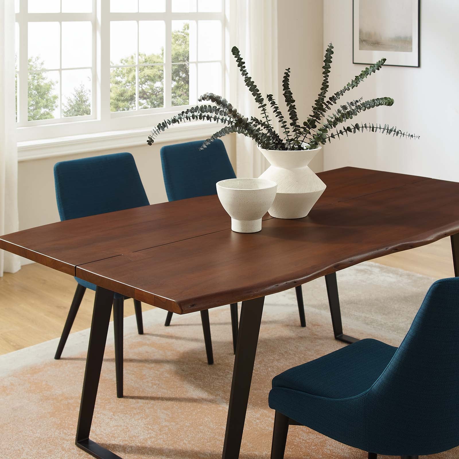 Viggo 74" Live Edge Acacia Wood Dining Table By Modway - EEI-6069 - Image 5