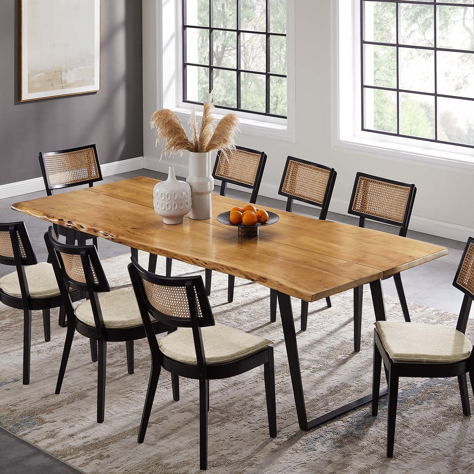 Viggo 96" Live Edge Acacia Wood Dining Table By Modway - EEI-6071 - Image 10