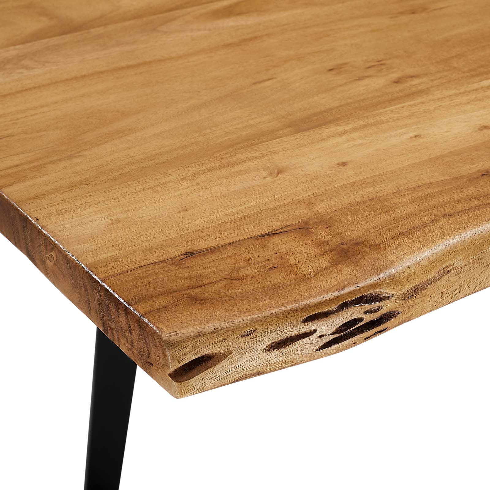 Viggo 96" Live Edge Acacia Wood Dining Table By Modway - EEI-6071 - Image 16