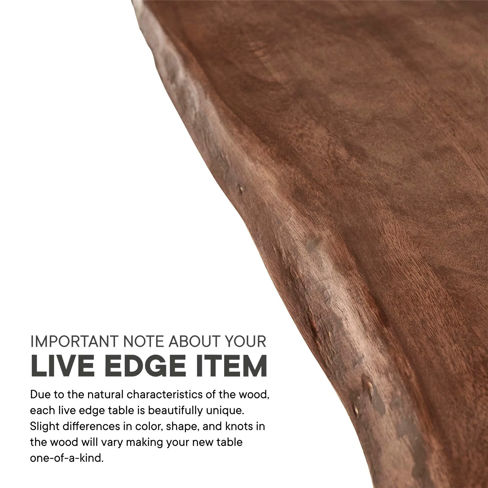 Viggo 96" Live Edge Acacia Wood Dining Table By Modway - EEI-6071 - Image 9