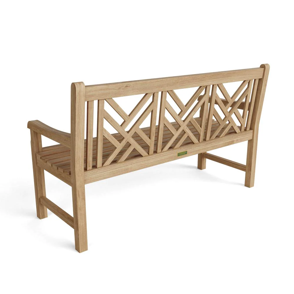 Vilano 3-Seater Bench By Anderson Teak - Image 2