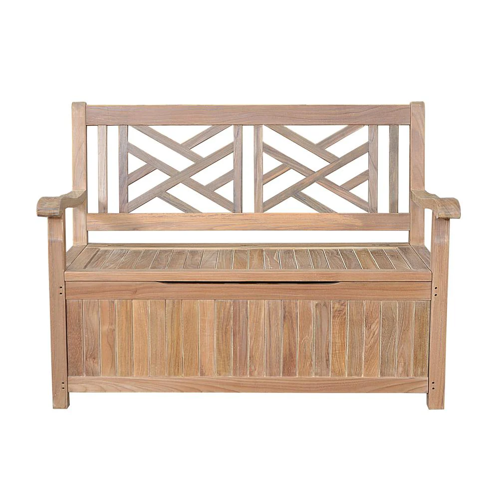Vilano Storage Bench By Anderson Teak - Image 2