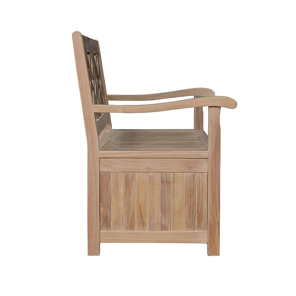 Vilano Storage Bench By Anderson Teak - Image 4