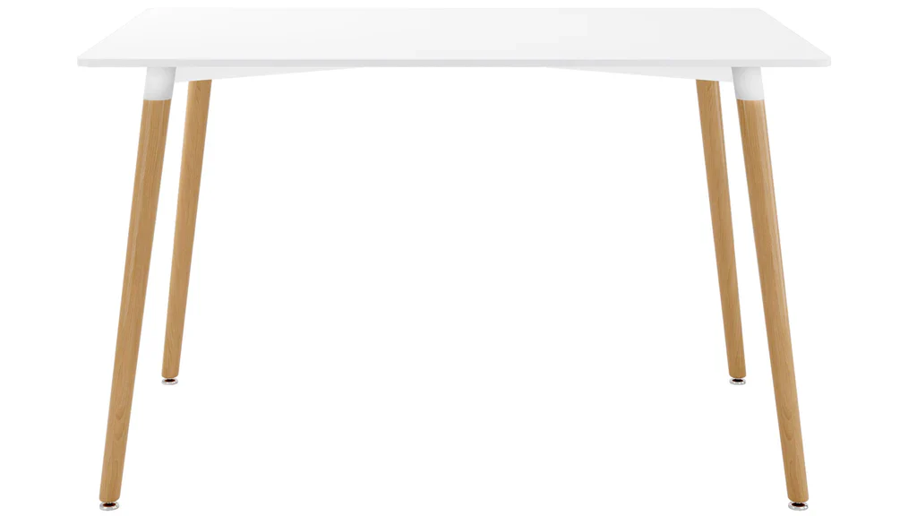 Vincent White Dining Set Eiffel Chairs By Modholic - Image 2