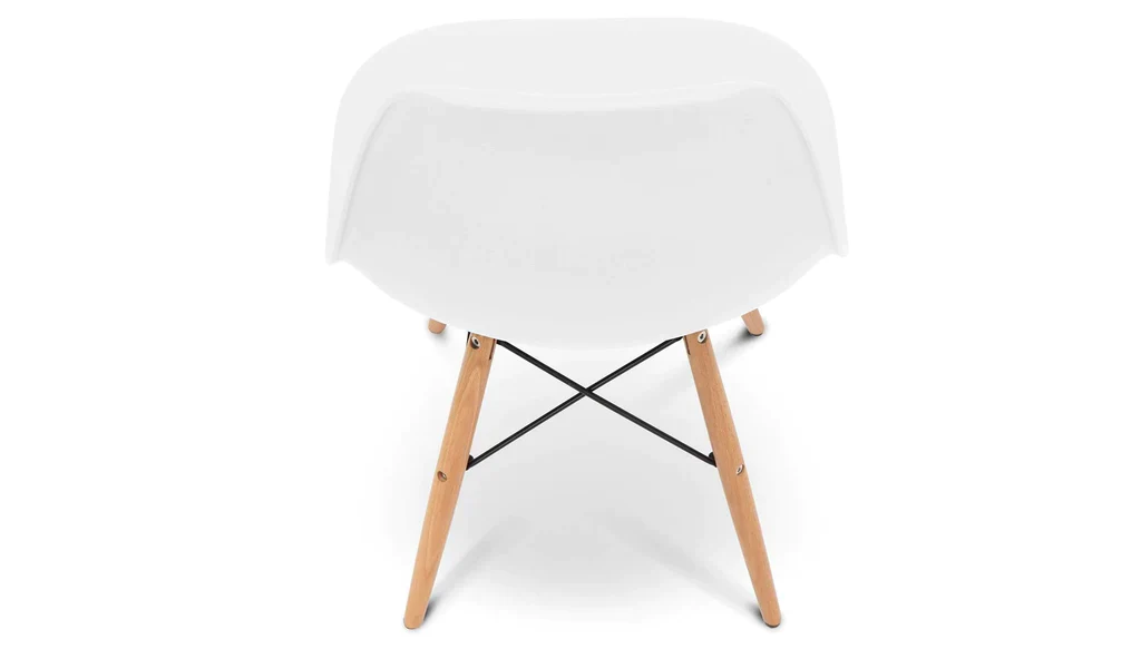 Vincent White Dining Set Eiffel Chairs By Modholic - Image 4