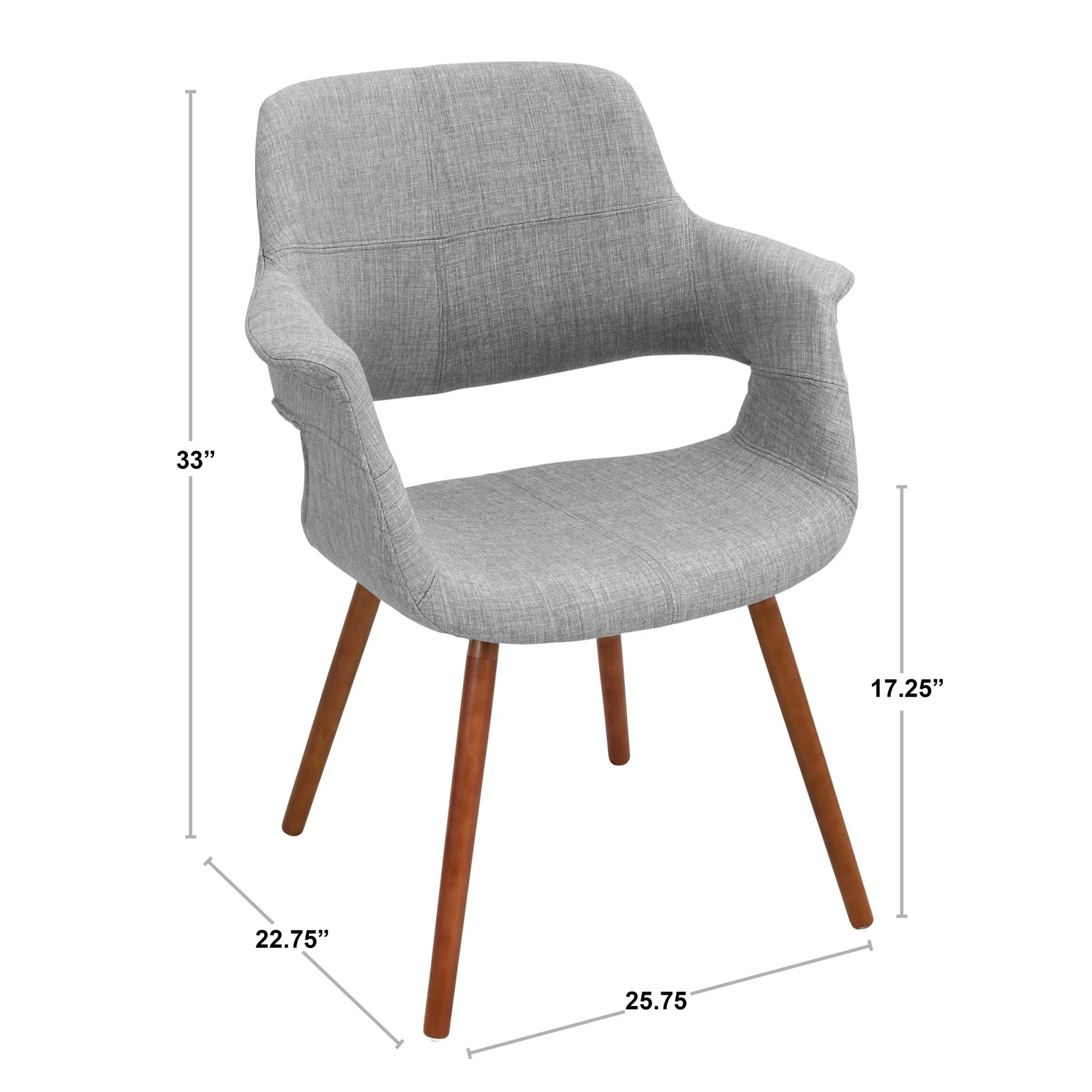 Vintage Flair Chair By LumiSource - CHR-JY-VFL LGY - Image 10