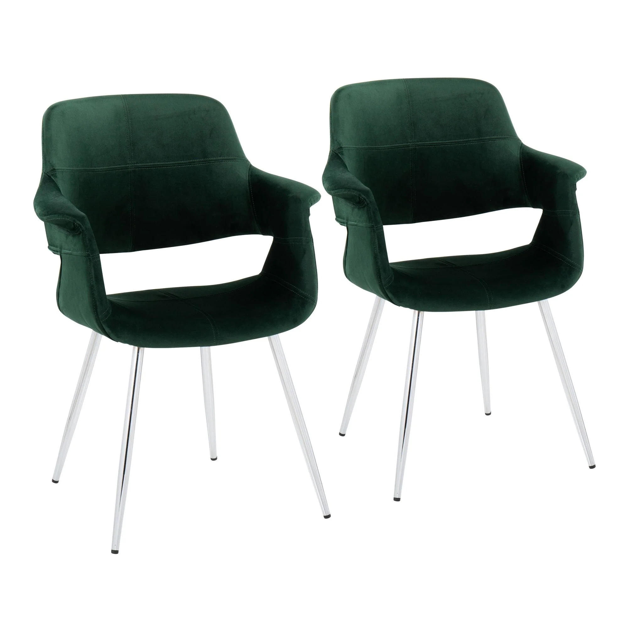Vintage Flair Chair - Set of 2 Blue By LumiSource - Image 18