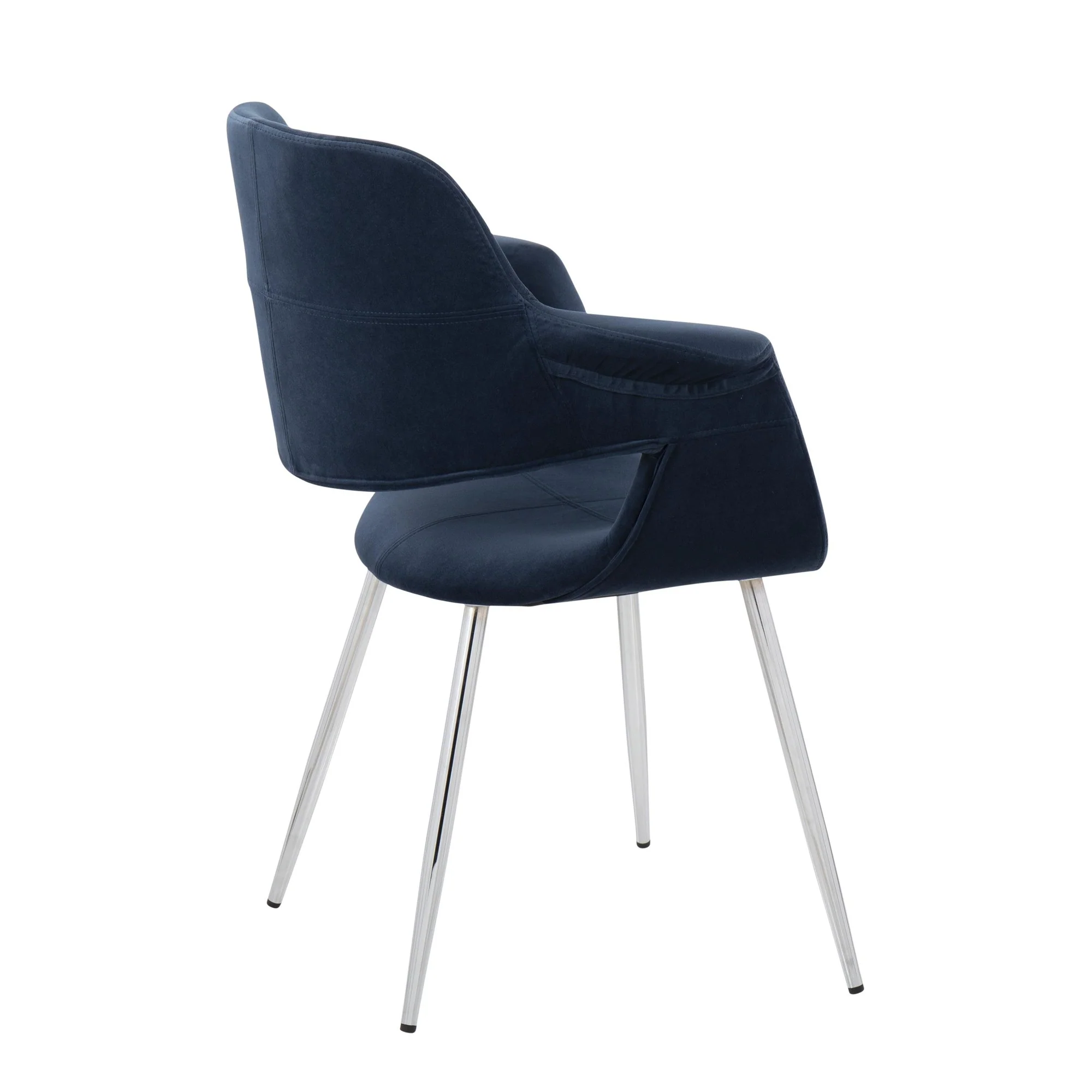 Vintage Flair Chair - Set of 2 Blue By LumiSource - Image 4