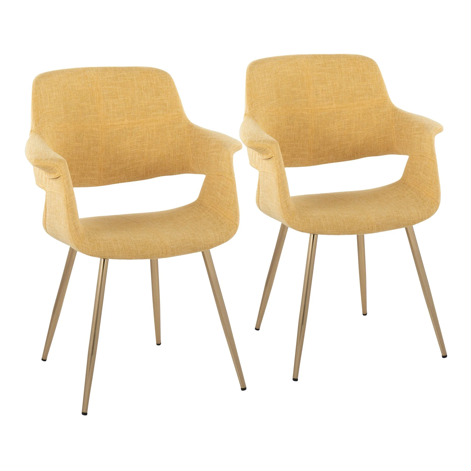 Vintage Flair Chair - Set of 2 Cream By LumiSource - Image 16