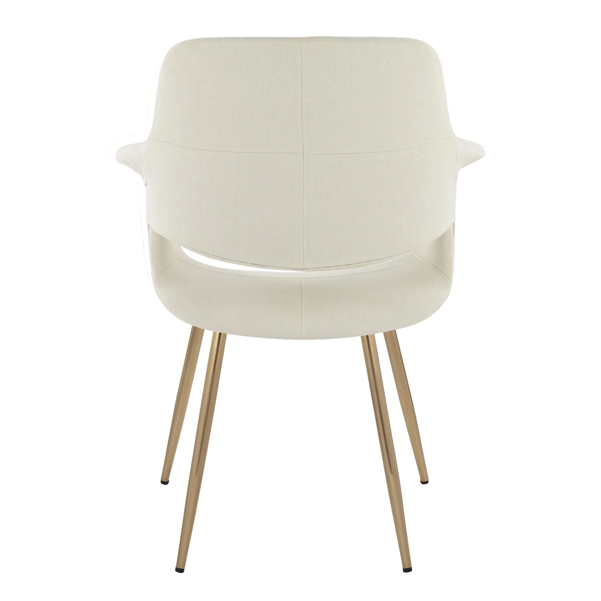 Vintage Flair Chair - Set of 2 Cream By LumiSource - Image 6