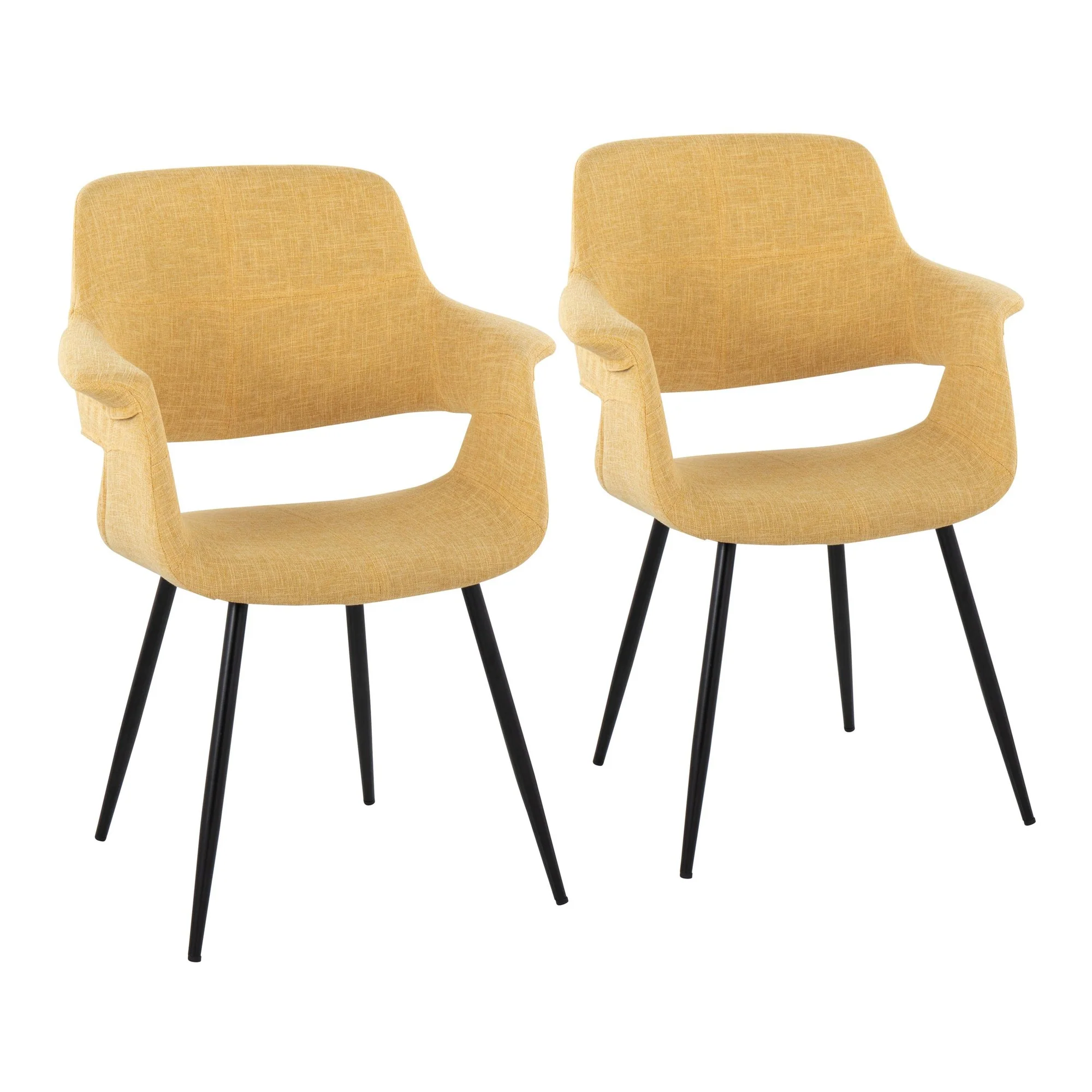 Vintage Flair Chair - Set of 2 Cream By LumiSource - Image 17