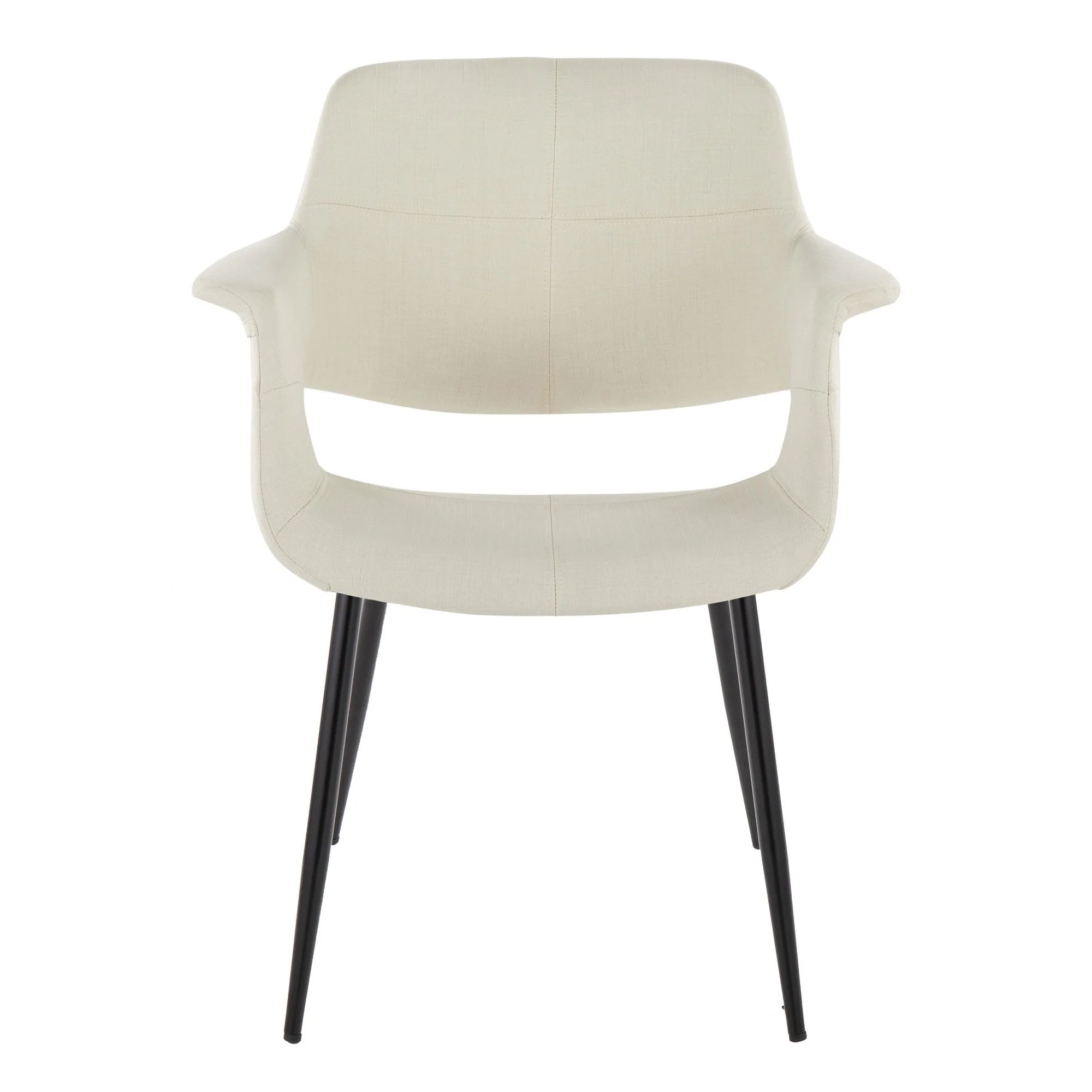 Vintage Flair Chair - Set of 2 Cream By LumiSource - Image 2