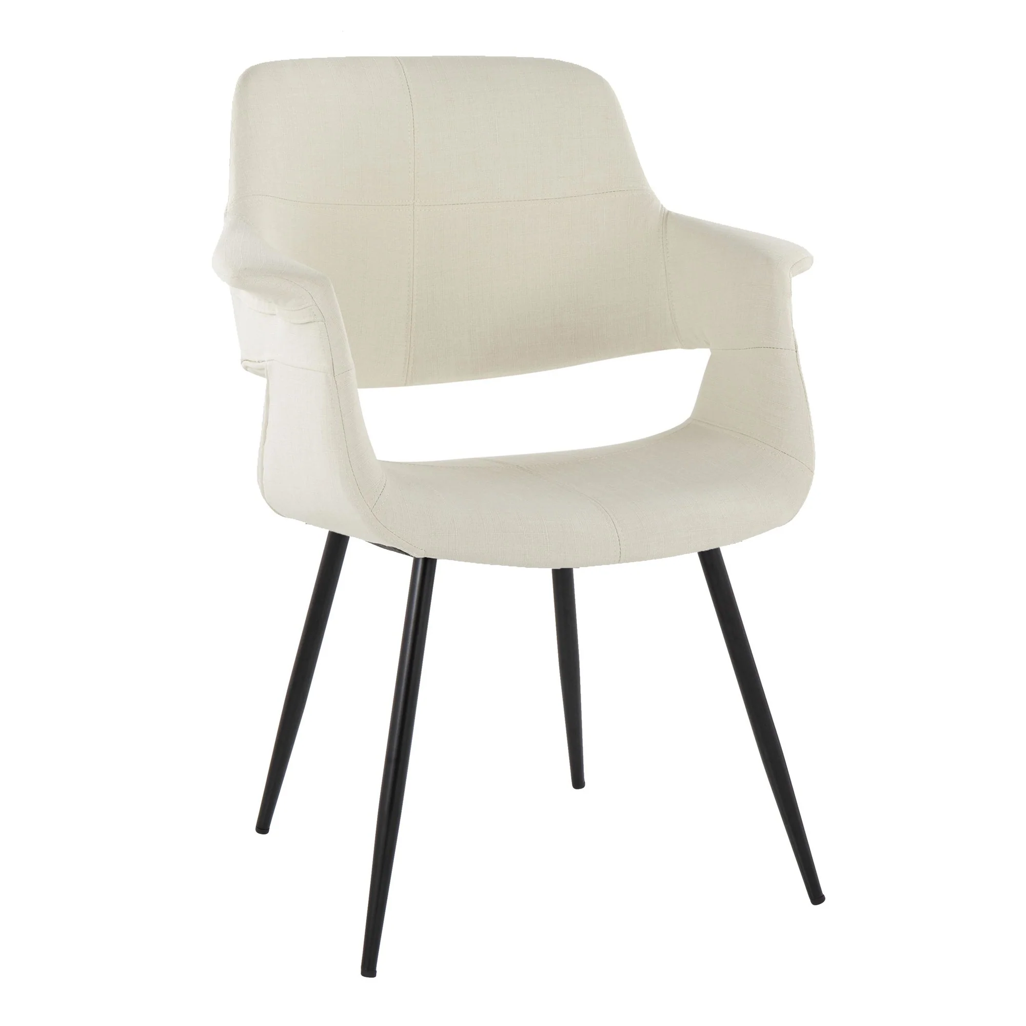 Vintage Flair Chair - Set of 2 Cream By LumiSource - Image 4