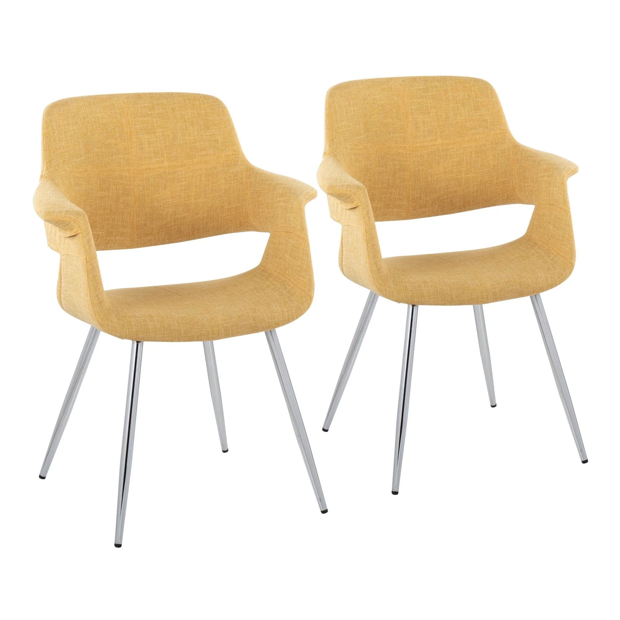 Vintage Flair Chair - Set of 2 Cream By LumiSource - Image 41