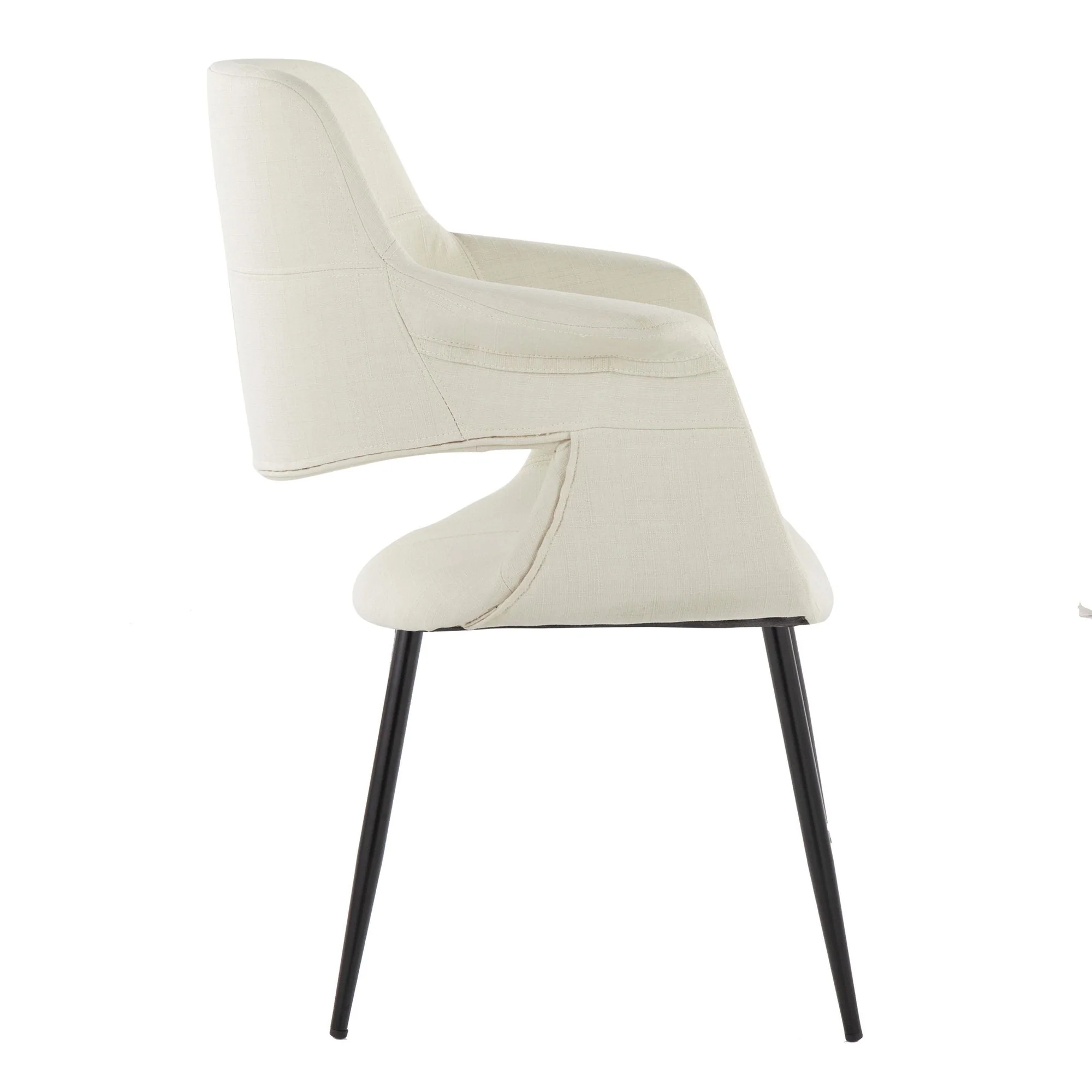 Vintage Flair Chair - Set of 2 Cream By LumiSource - Image 5