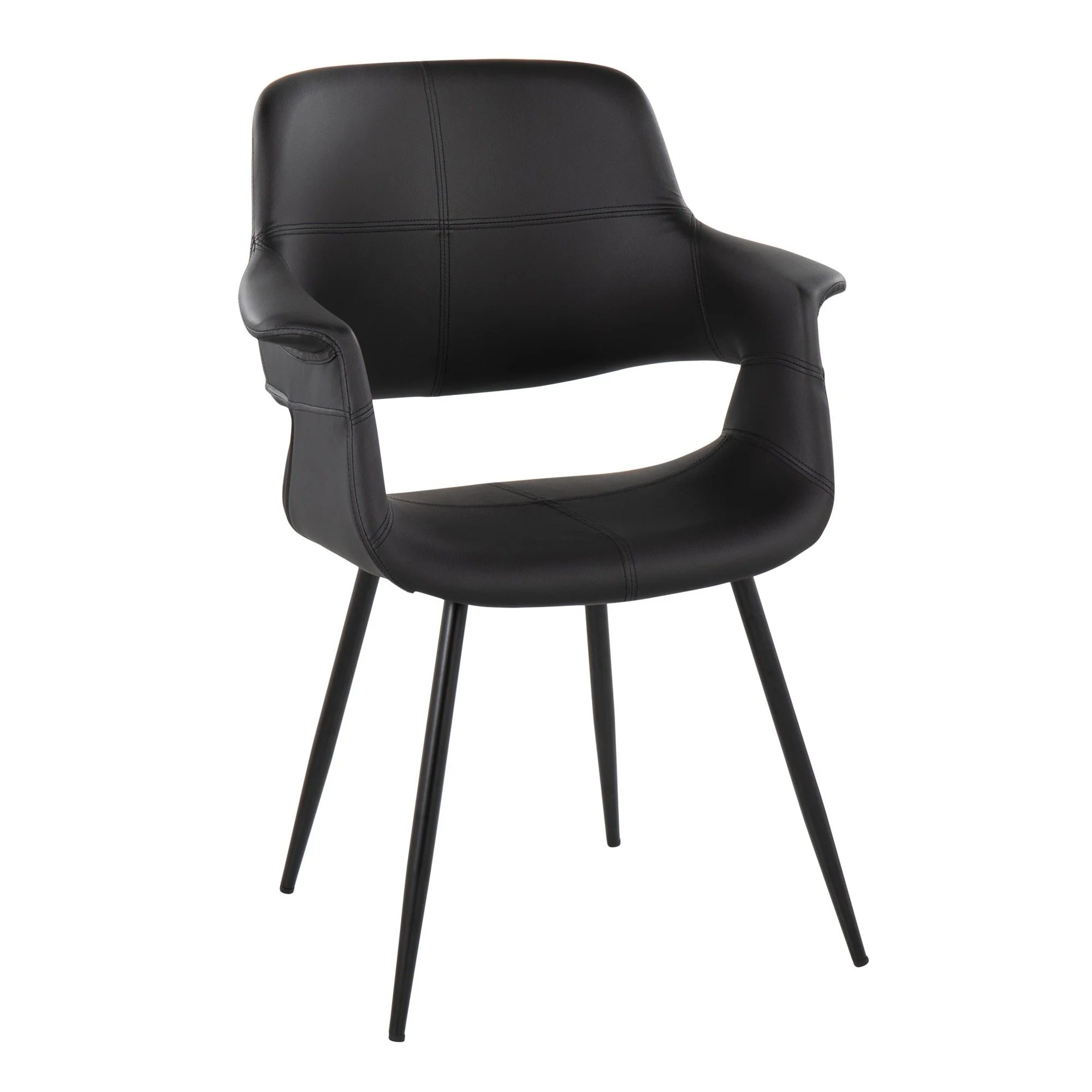 Vintage Flair Chair - Set of 2 Black By LumiSource - CH-VFLPU-MTPR1 AUBK2 - Image 23