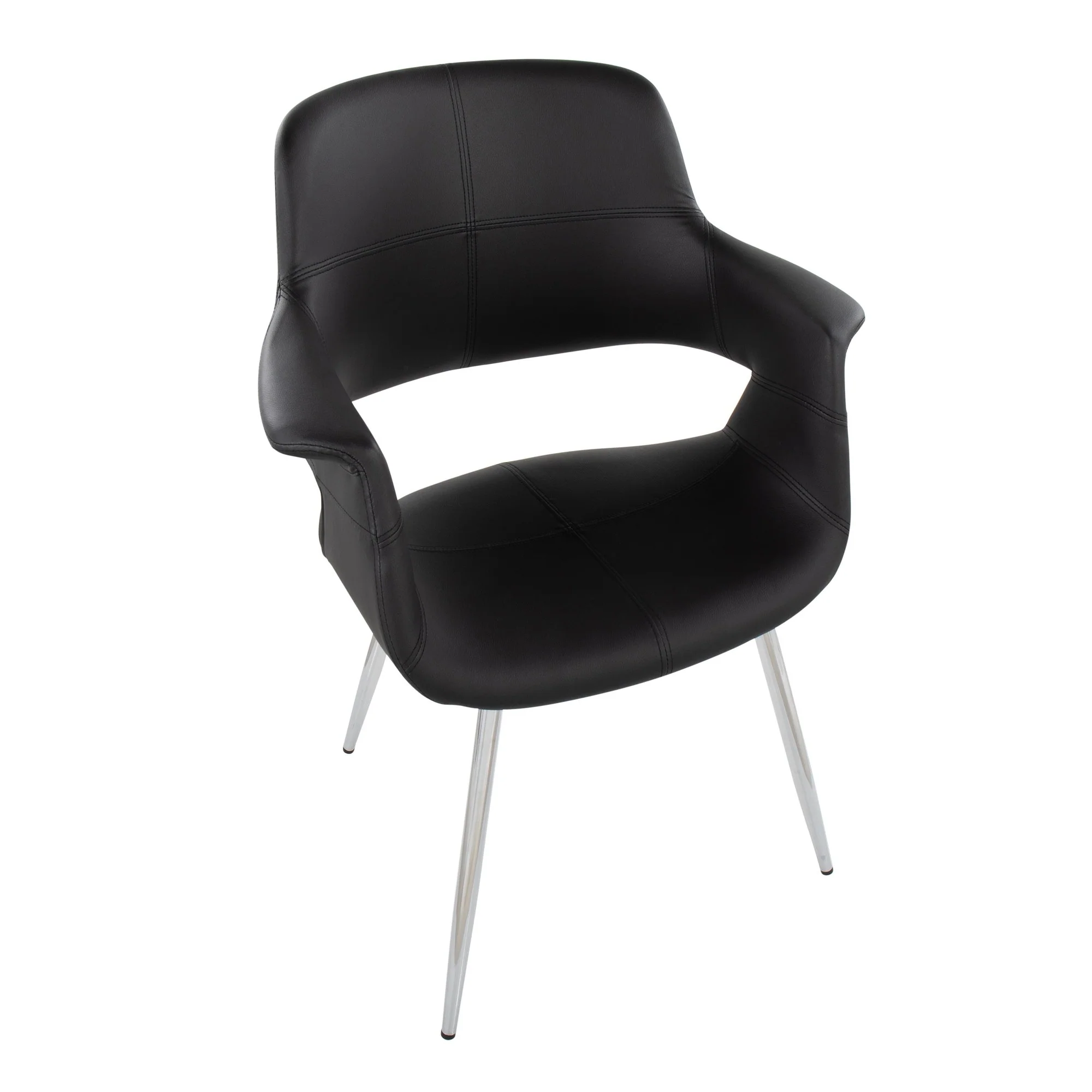 Vintage Flair Chair - Set of 2 Black By LumiSource - CH-VFLPU-MTPR1 AUBK2 - Image 37