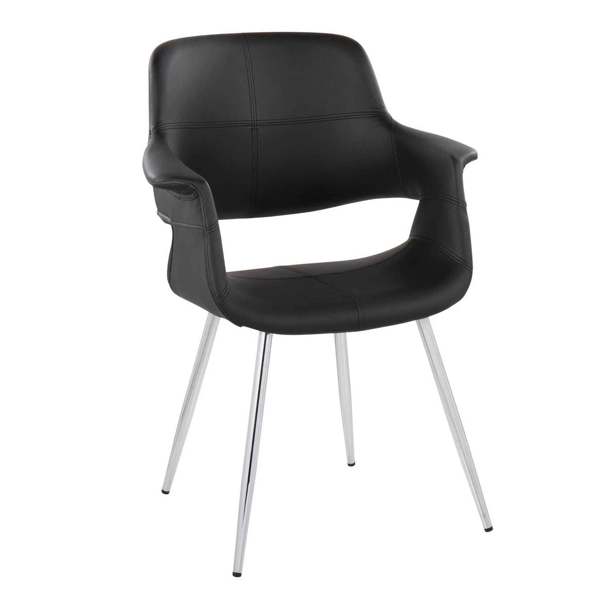 Vintage Flair Chair - Set of 2 Black By LumiSource - CH-VFLPU-MTPR1 AUBK2 - Image 39