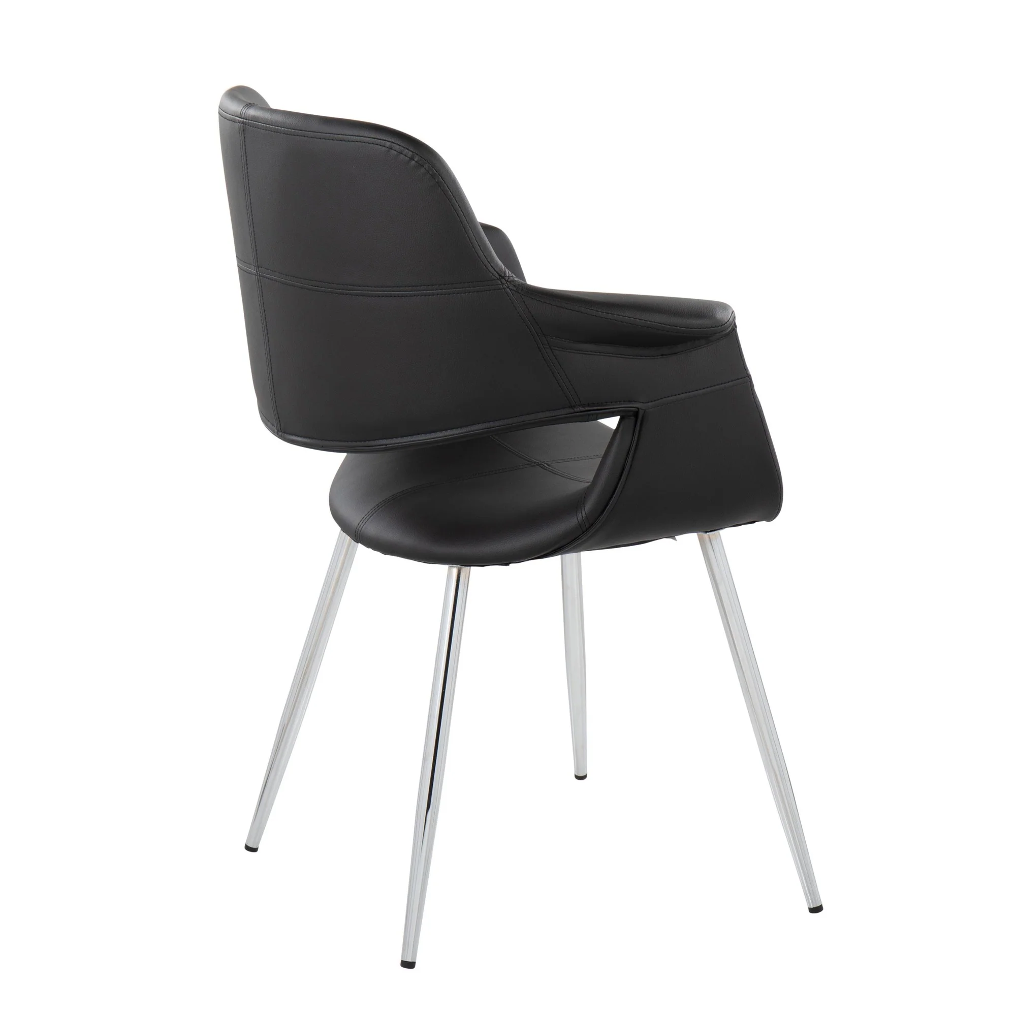 Vintage Flair Chair - Set of 2 Black By LumiSource - CH-VFLPU-MTPR1 AUBK2 - Image 41