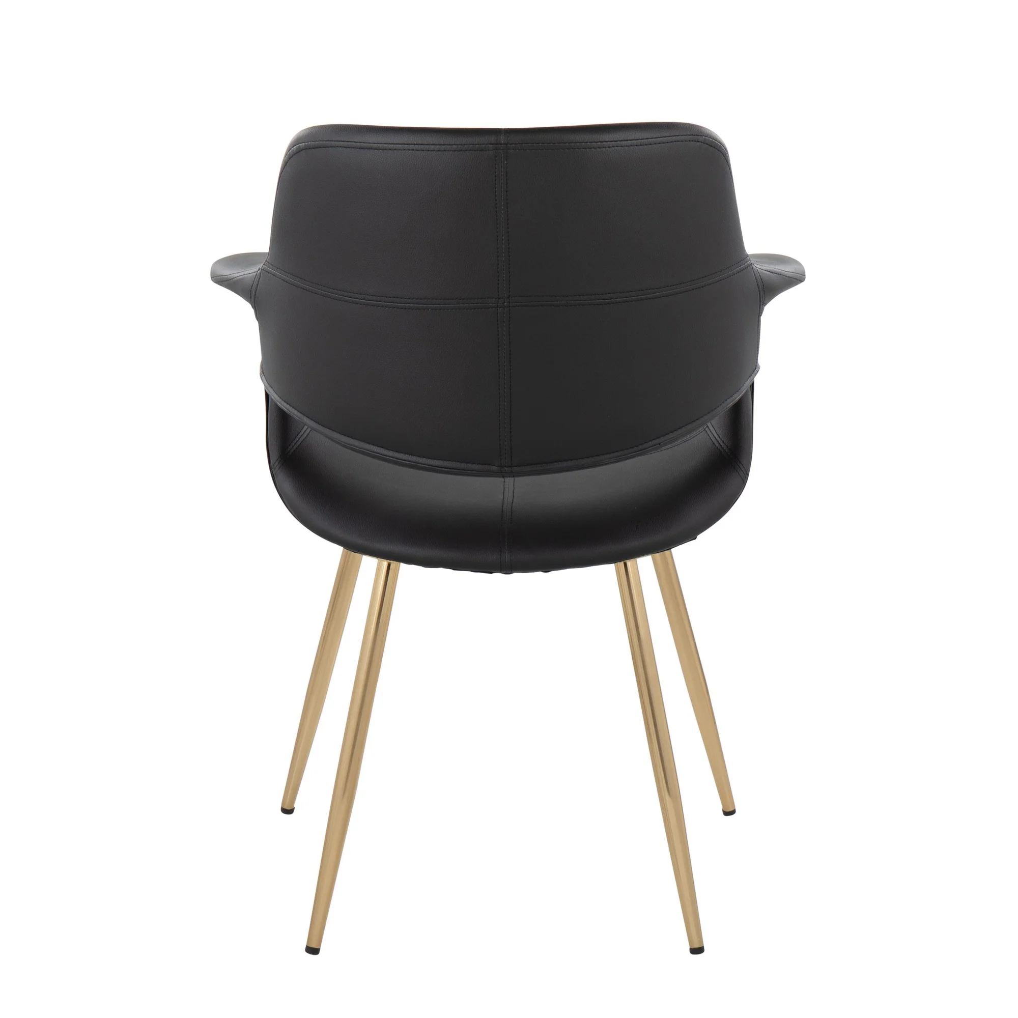 Vintage Flair Chair - Set of 2 Black By LumiSource - CH-VFLPU-MTPR1 AUBK2 - Image 8