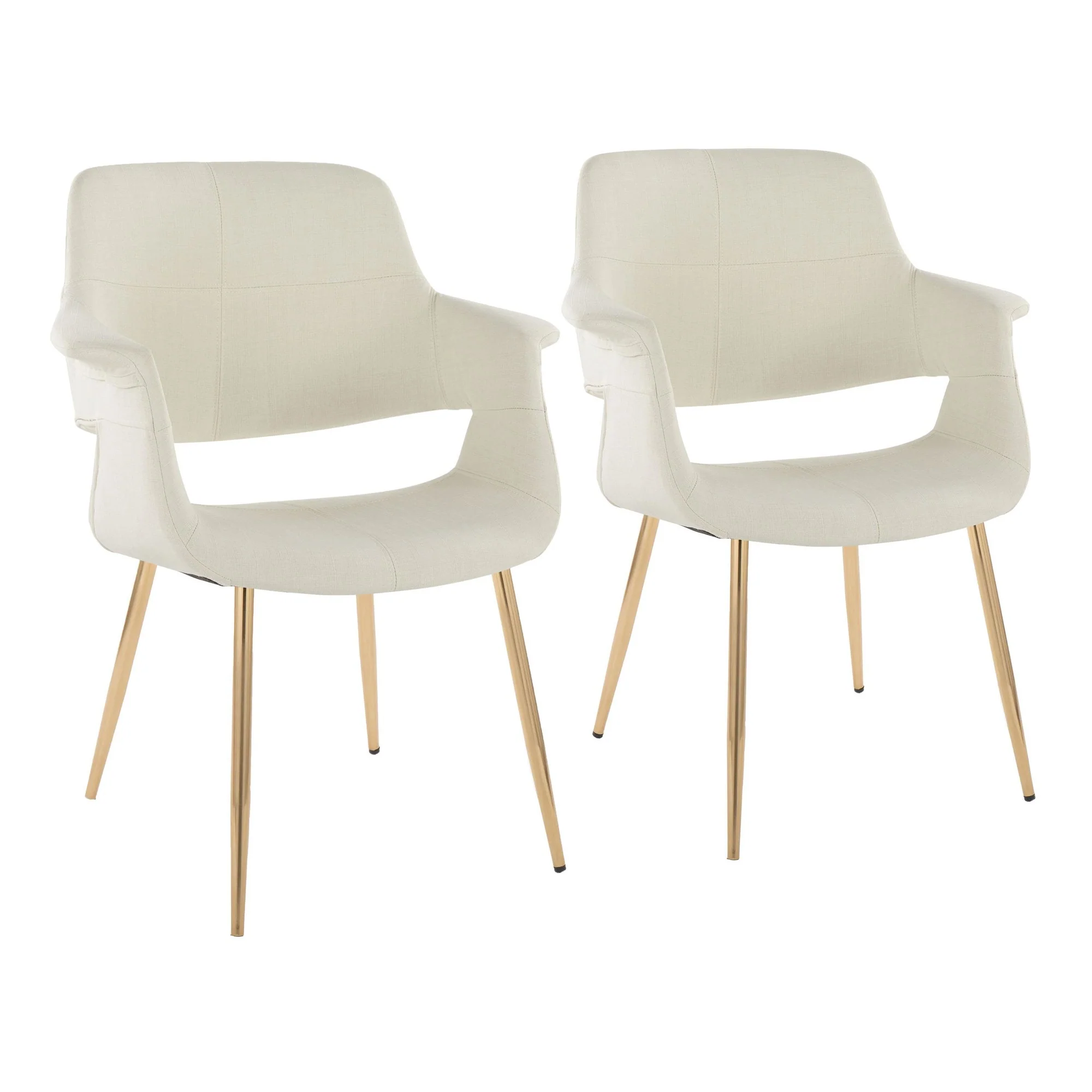 Vintage Flair Chair - Set of 2 Blue By LumiSource - CH-VFLV-MTPR1 AUBU2 - Image 11
