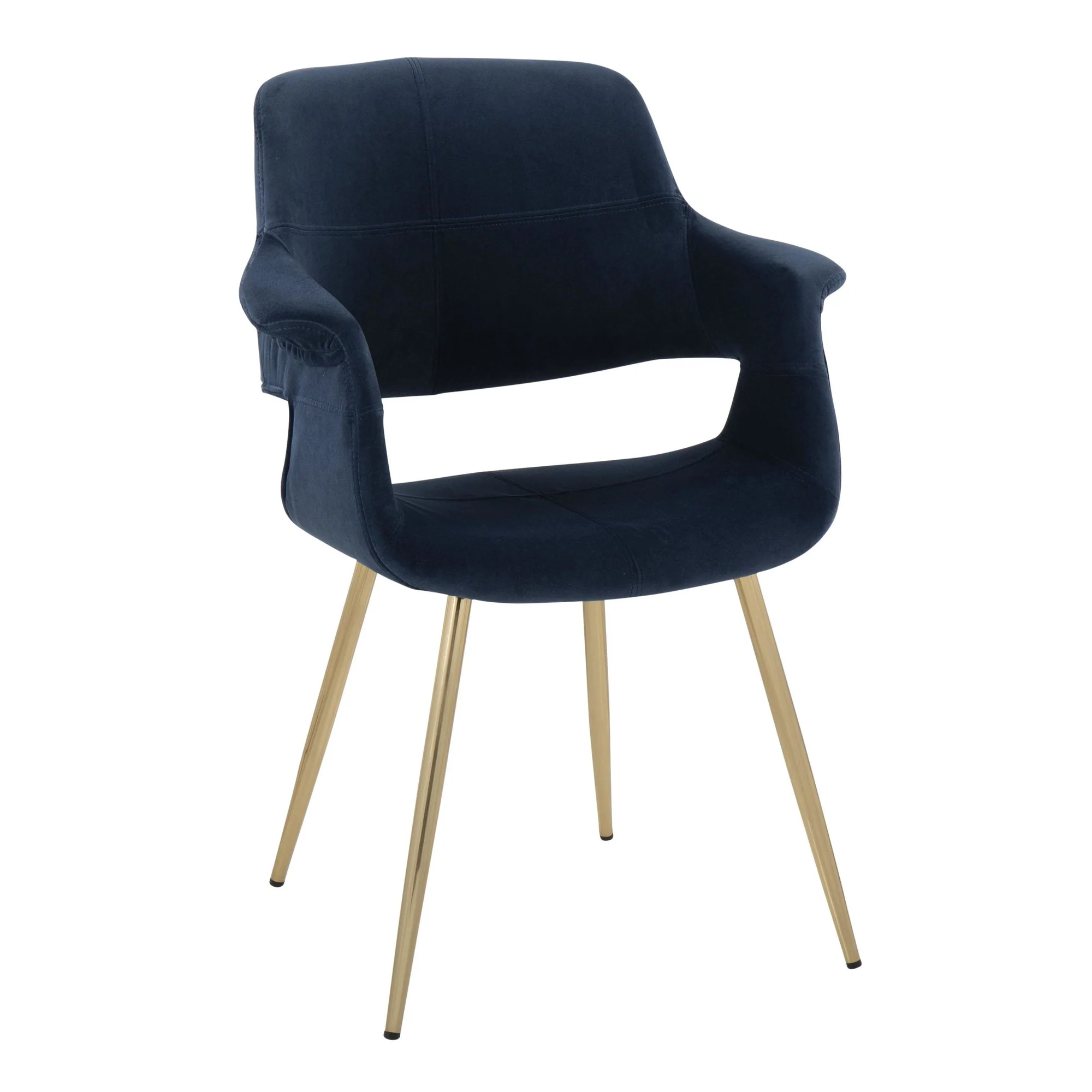 Vintage Flair Chair - Set of 2 Blue By LumiSource - CH-VFLV-MTPR1 AUBU2 - Image 7