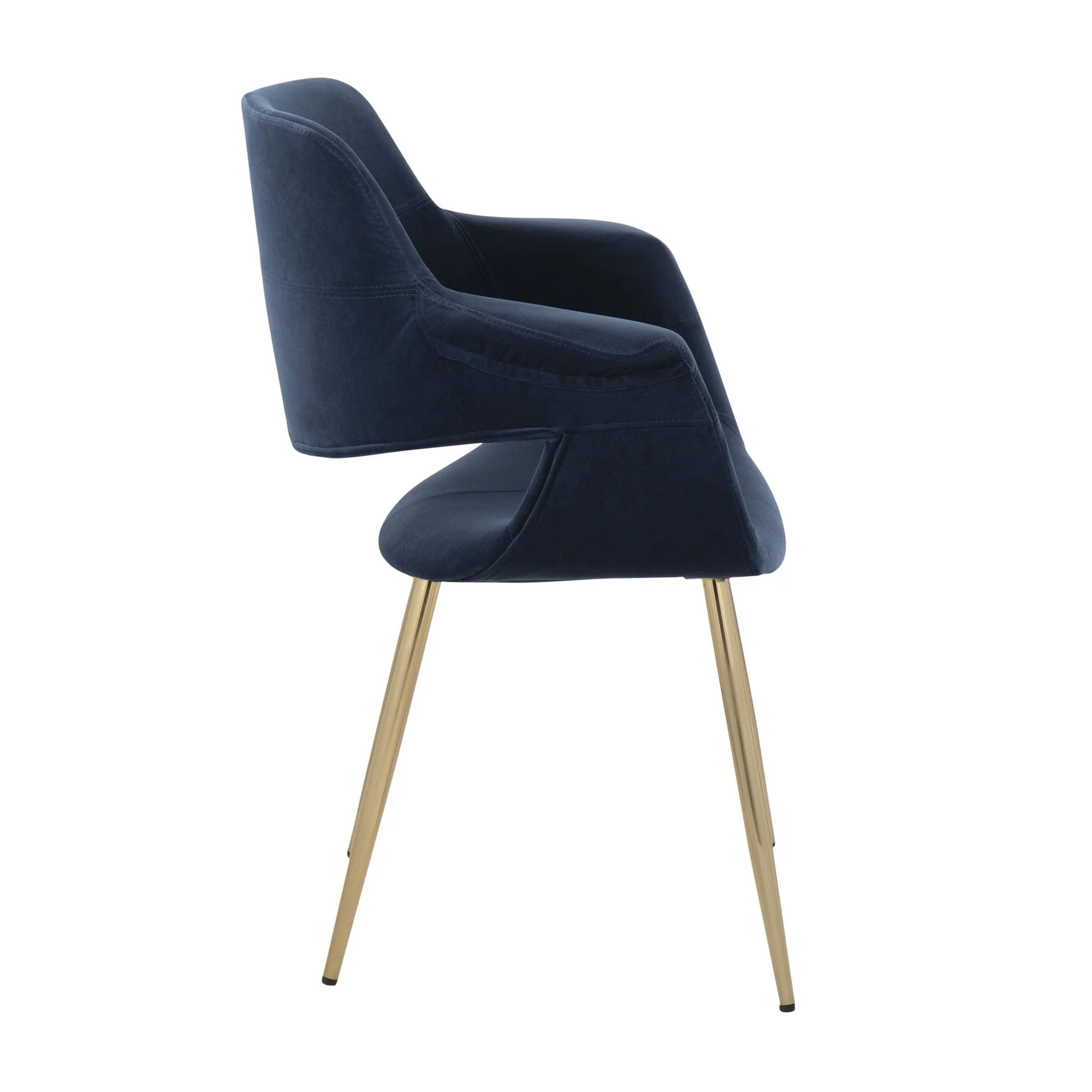 Vintage Flair Chair - Set of 2 Blue By LumiSource - CH-VFLV-MTPR1 AUBU2 - Image 8